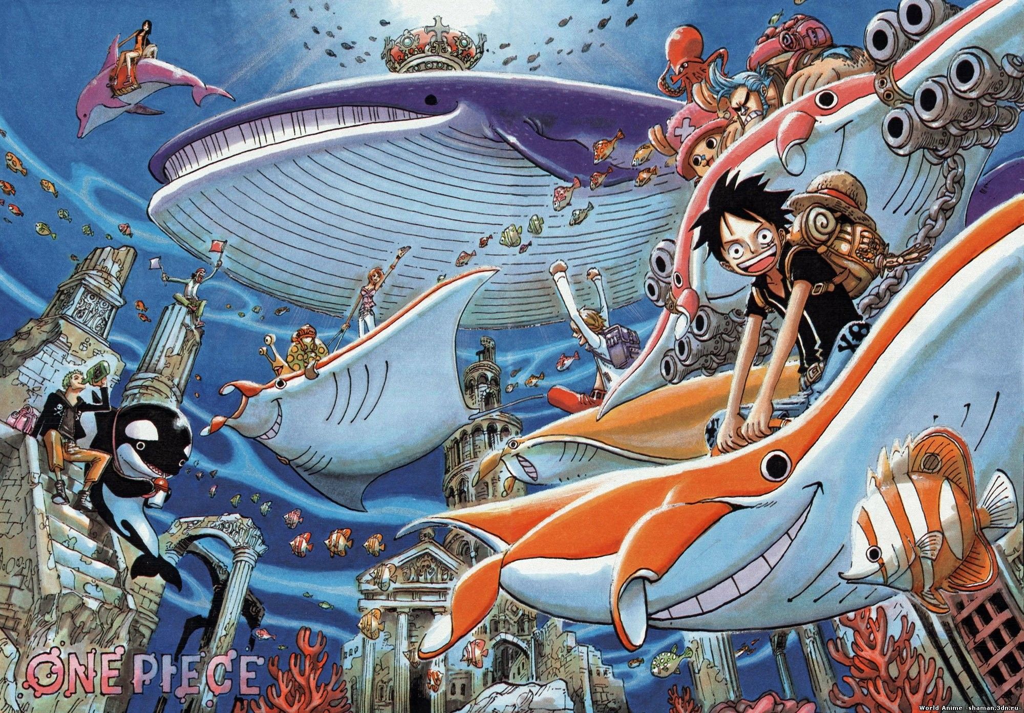 2000x1392 Fishman Island Wallpaper