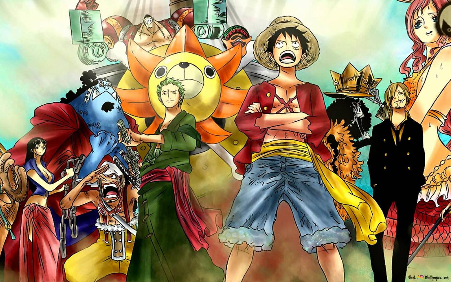 1440x900 One Piece Island HD wallpaper download