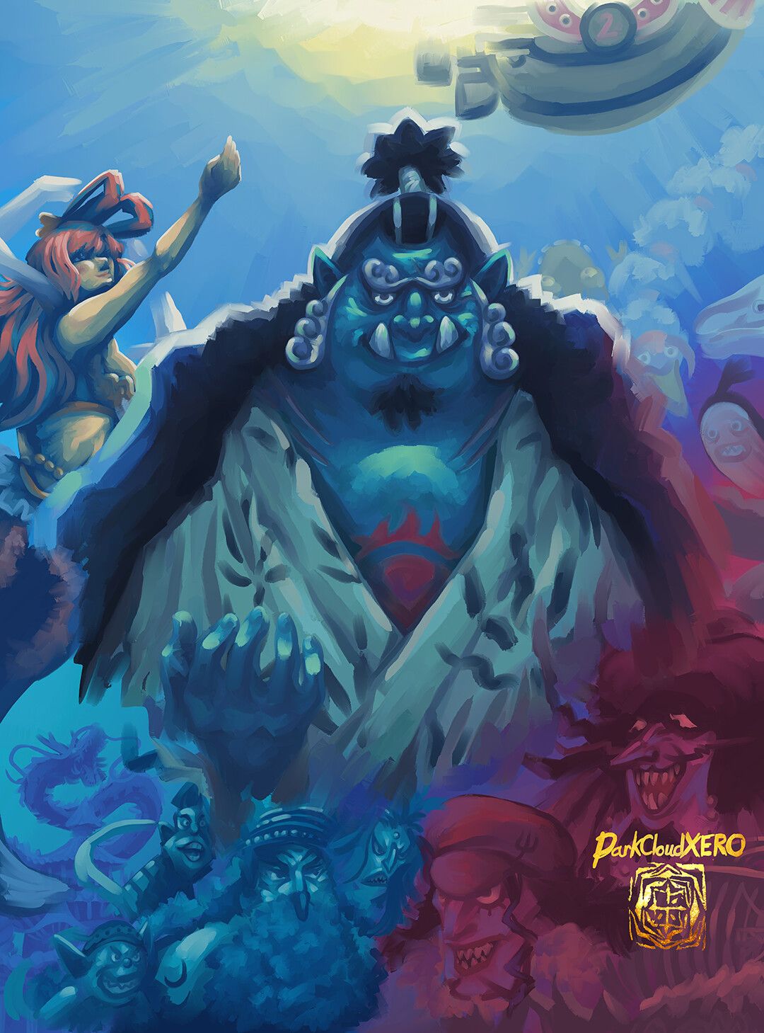 1080x1459 Jinbei of Fish Man Island