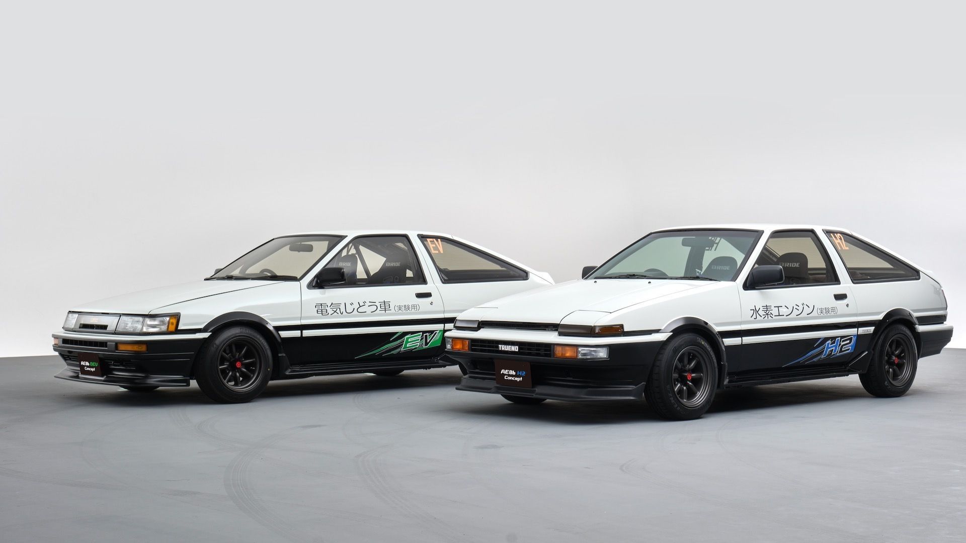 1920x1080 Classic '80s Era Toyota Corolla GT S Reborn In EV, Fuel Cell Versions