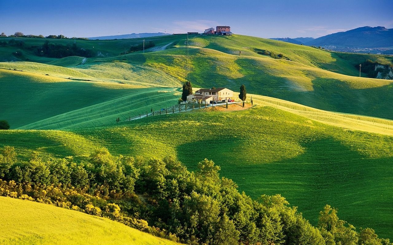 1280x800 Download Scenery Nature Hills. Royalty Free Stock Illustration Image