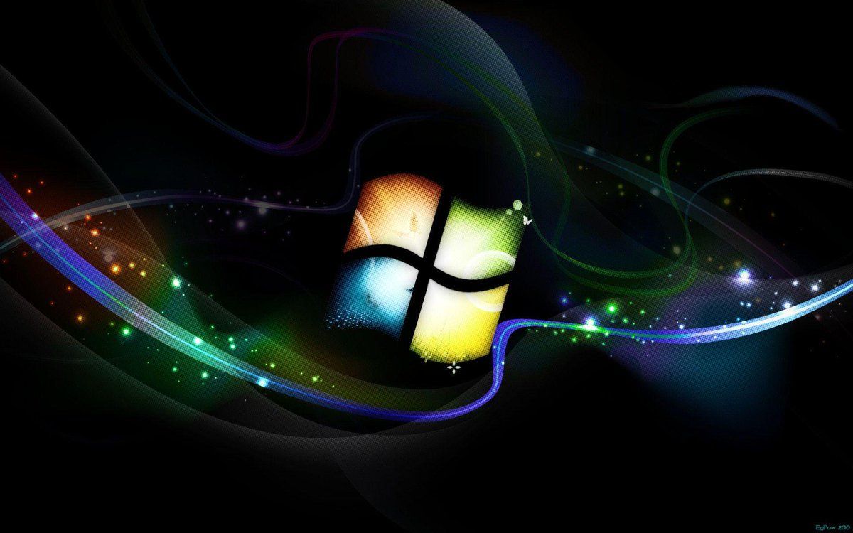 1200x750 Windows 7 dark aero wallpaper. #frutigeraero
