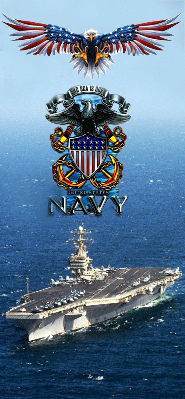 Navy Shell Background Navy Flag Wallpapers - Top Free Navy Flag Backgrounds - WallpaperAccess