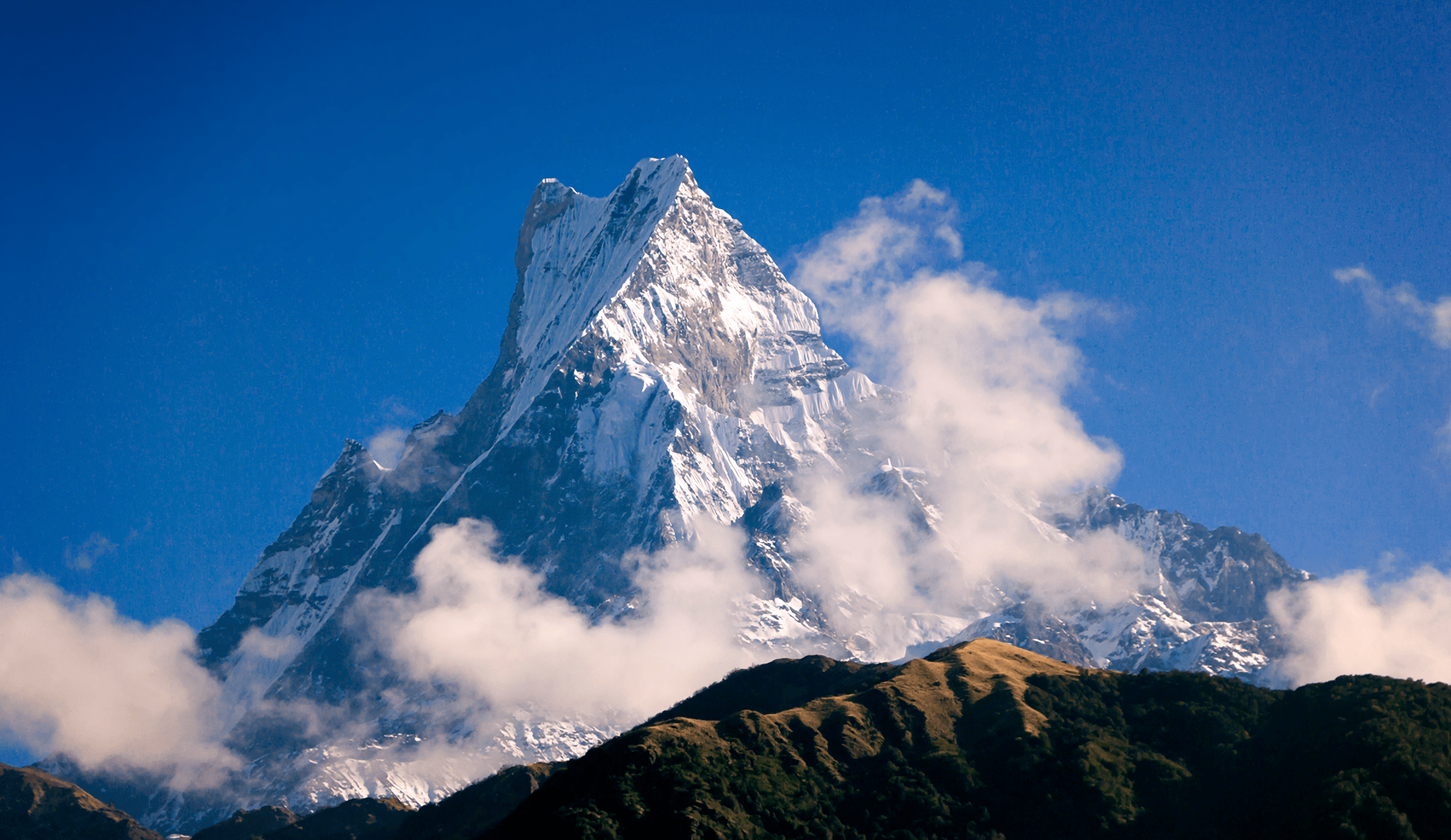 2400x1390 Mt. Machhapuchre, Nepal [2400x1390]
