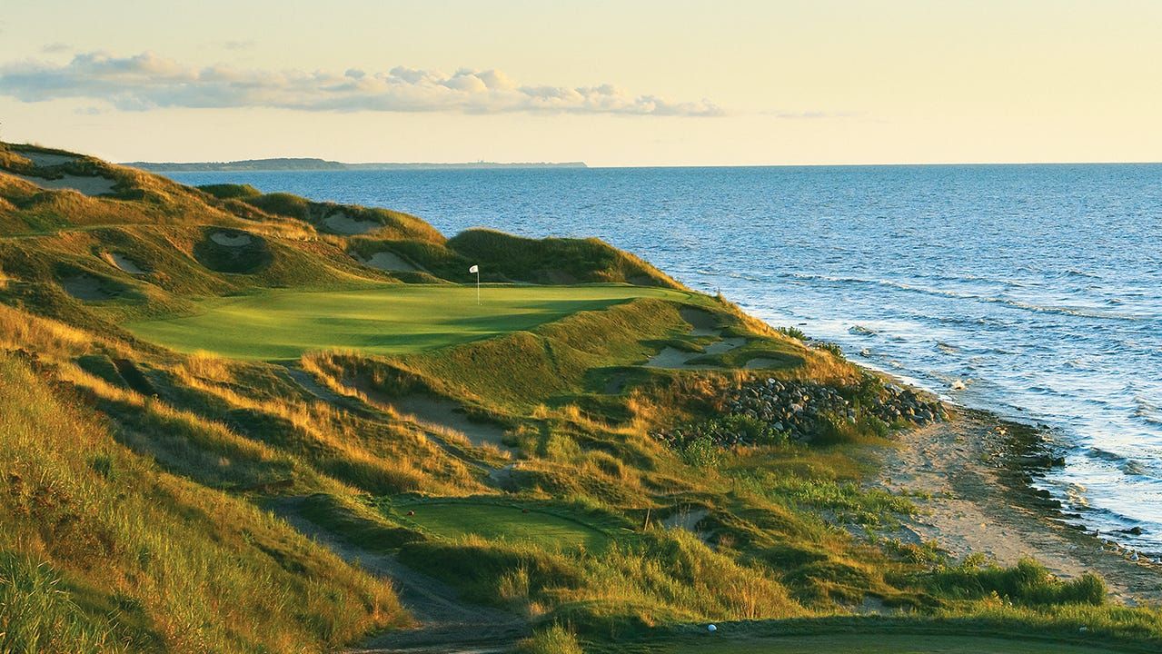 1279x720 Drone video: No. 7 at Whistling Straits' Straits Course for the Ryder Cup