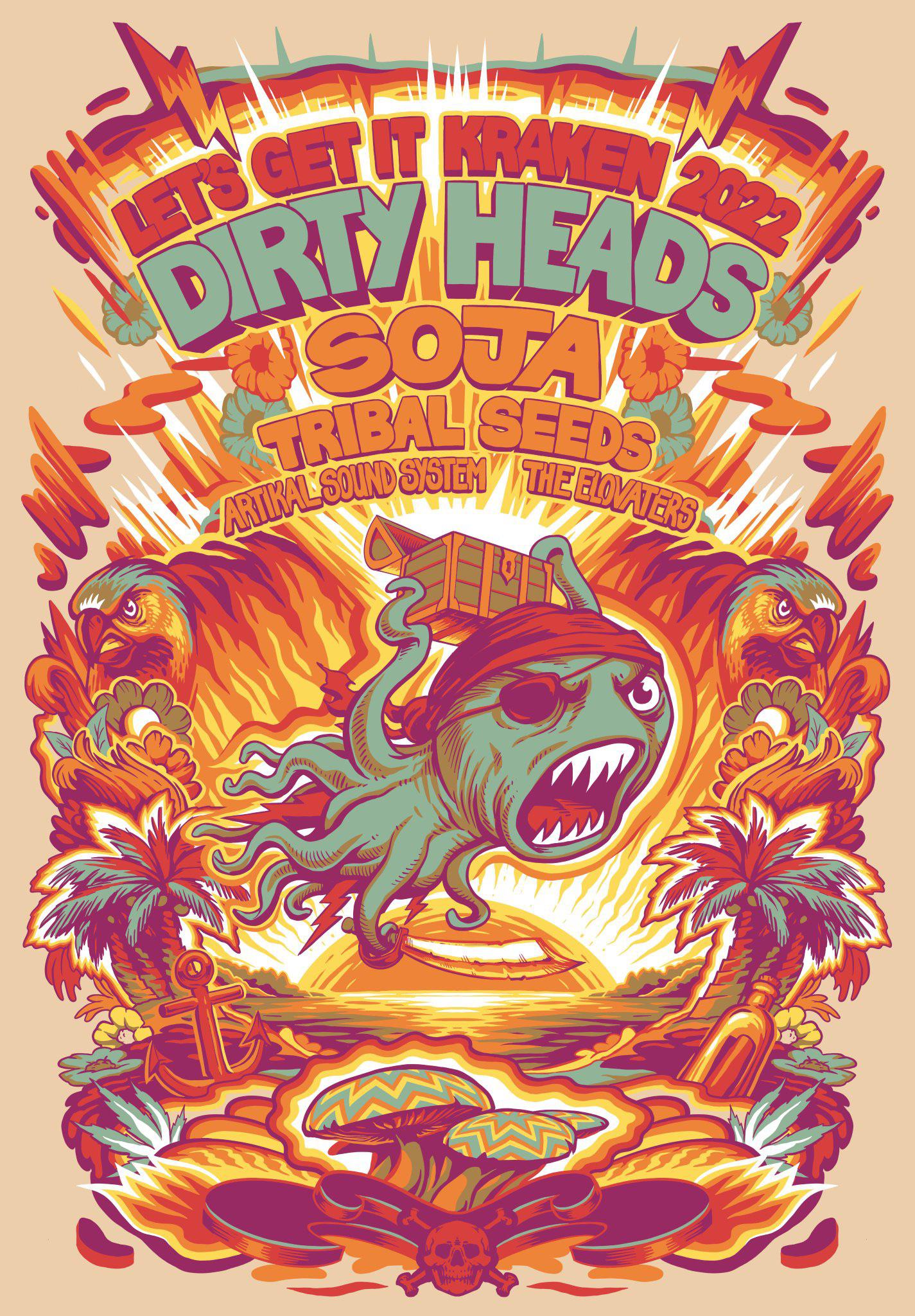 1425x2048 Let's Get It Kraken!” Summer 2022 Tour Lineup Announced
