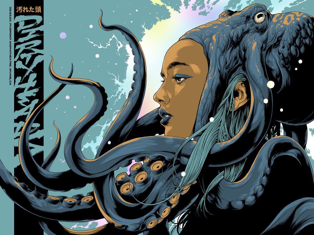 1024x768 Dirty Heads (Foil Variant) Concert Poster