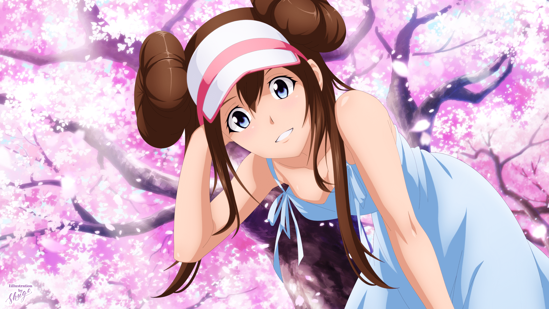 1920x1080 Mei (Pokémon) (Rosa (pokémon)) and White 2 by Shugo19 Anime Image Board