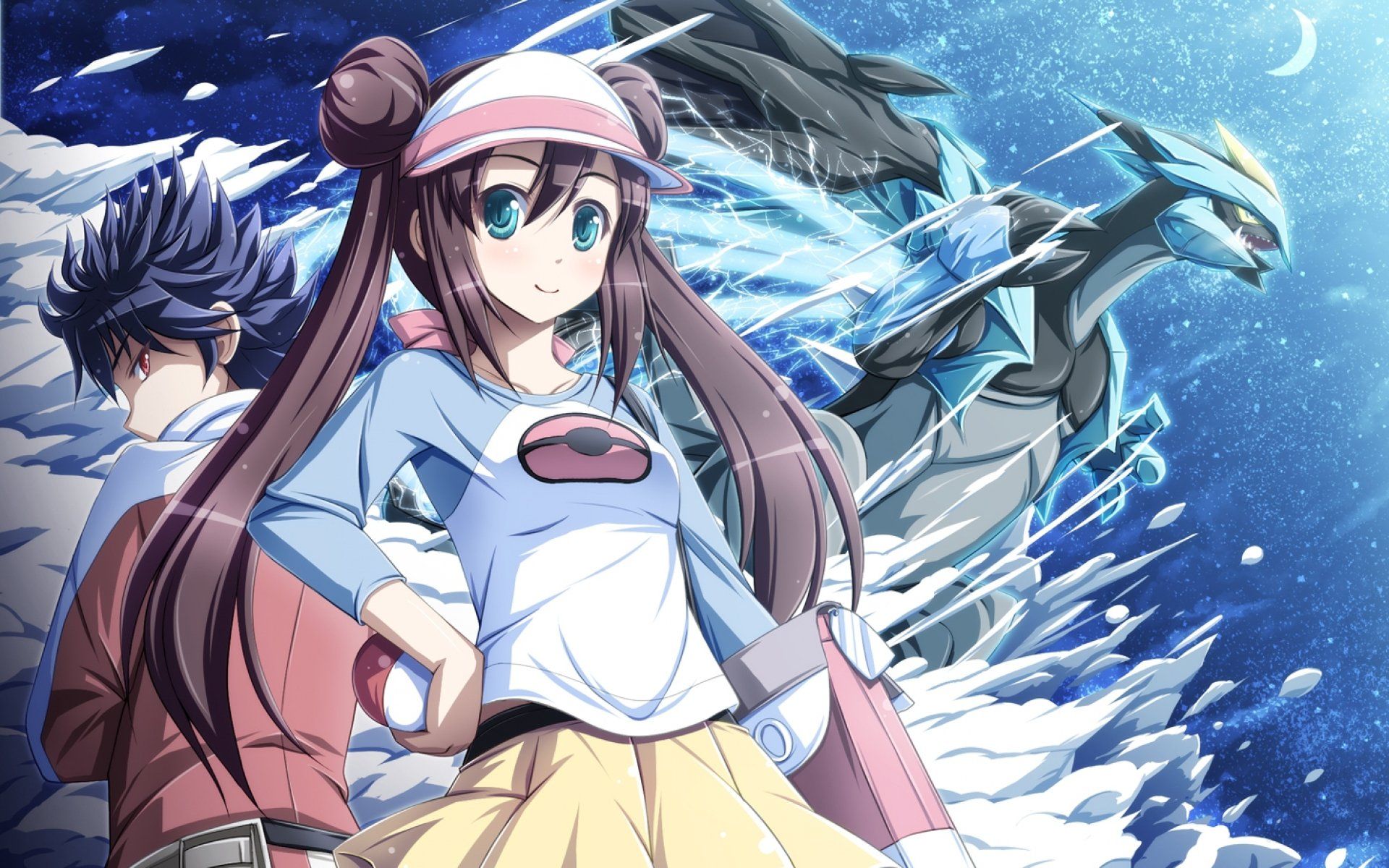 1920x1200 Epic Pokémon Adventure: Black and White 2 4K Ultra HD Wallpaperx2400