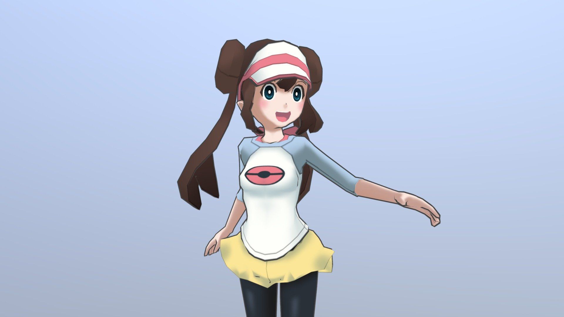 1920x1080 Rosa (Pokémon Black & White 2) model by isflw [ed5e46c]