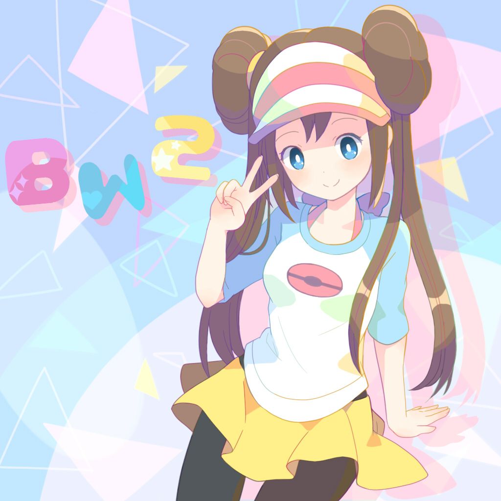 1024x1024 Mei (Pokémon) (Rosa (pokémon)) and White 2 by krrrrm Anime Image Board