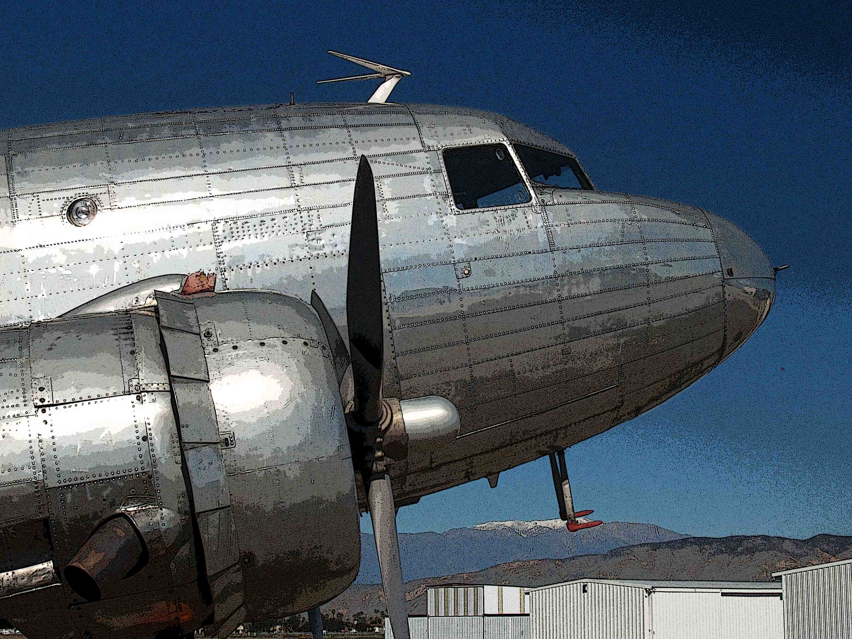 3264x2448 Douglas DC 3 Silverbird
