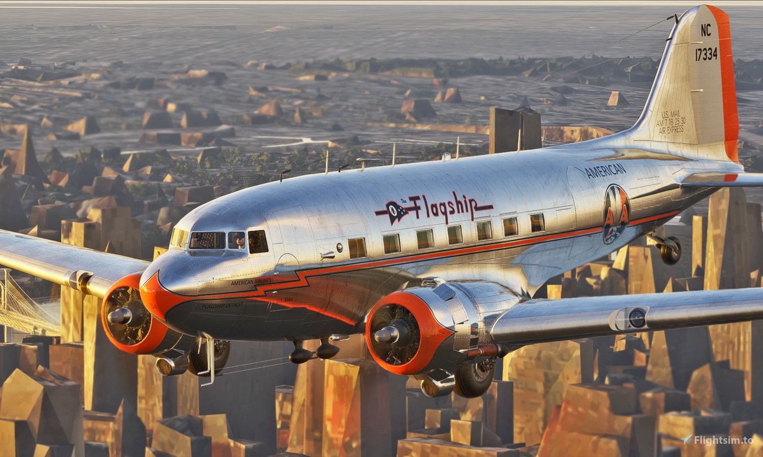 1500x900 Douglas DC 3 Airlines Flagship Liveries For MSFS