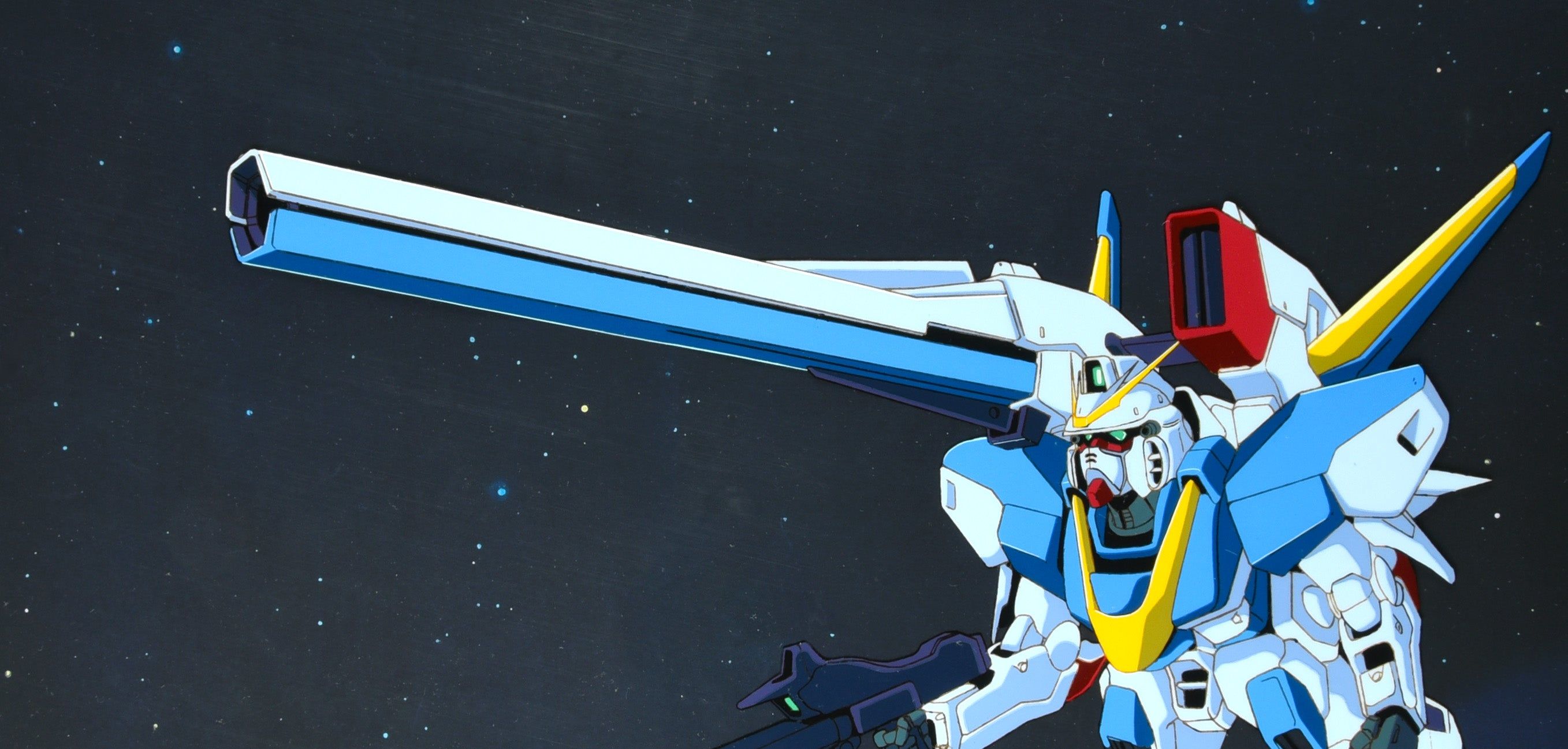 2715x1298 Mobile Suit Victory Gundam Buster Gundam -Timeless Cel Gallery