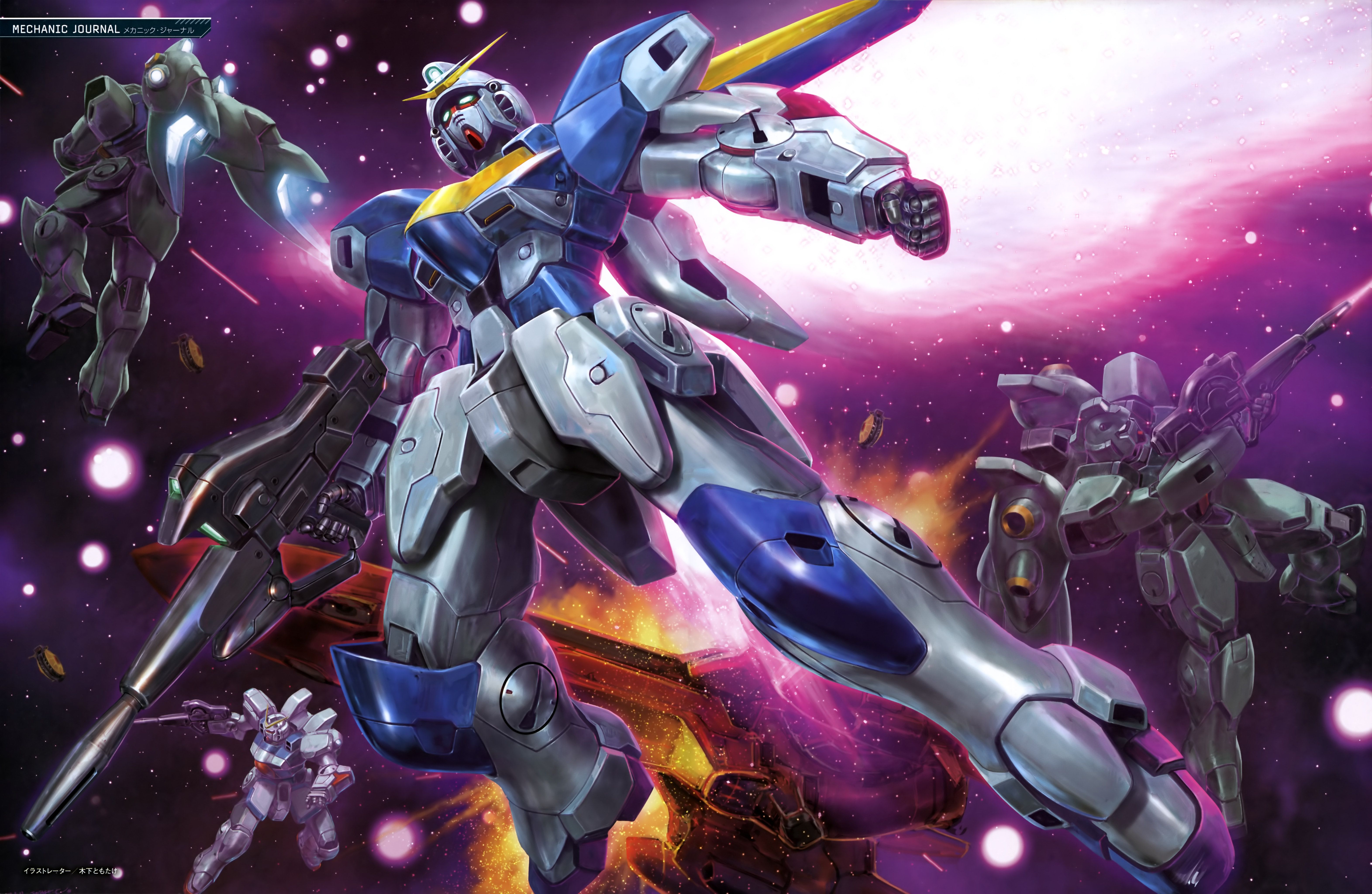 6284x4096 Mobile Suit Gundam Image Anime Image Board