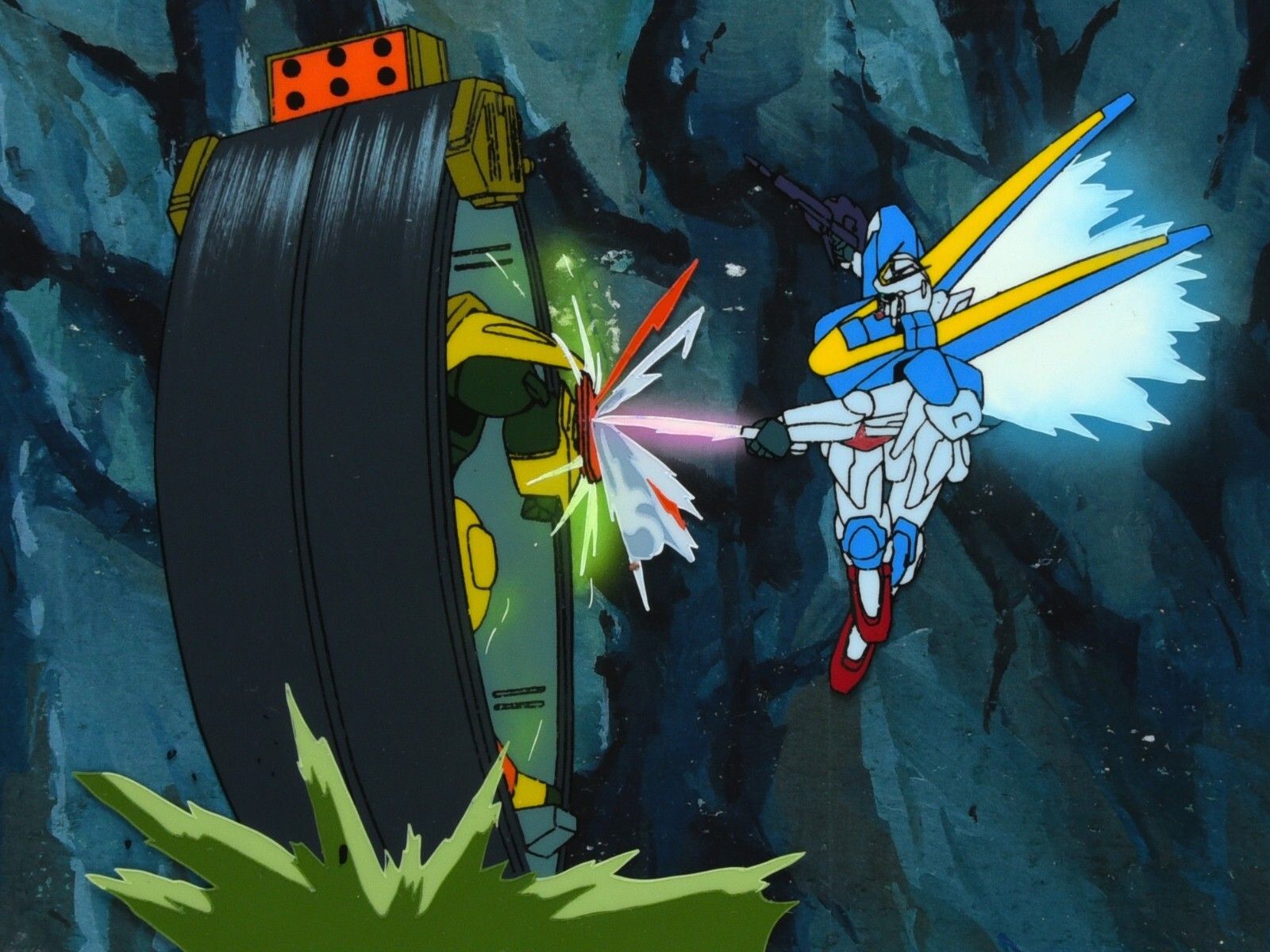 1600x1200 Mobile Suit Victory Gundam Gedlav Production Cel Original Animation Art V