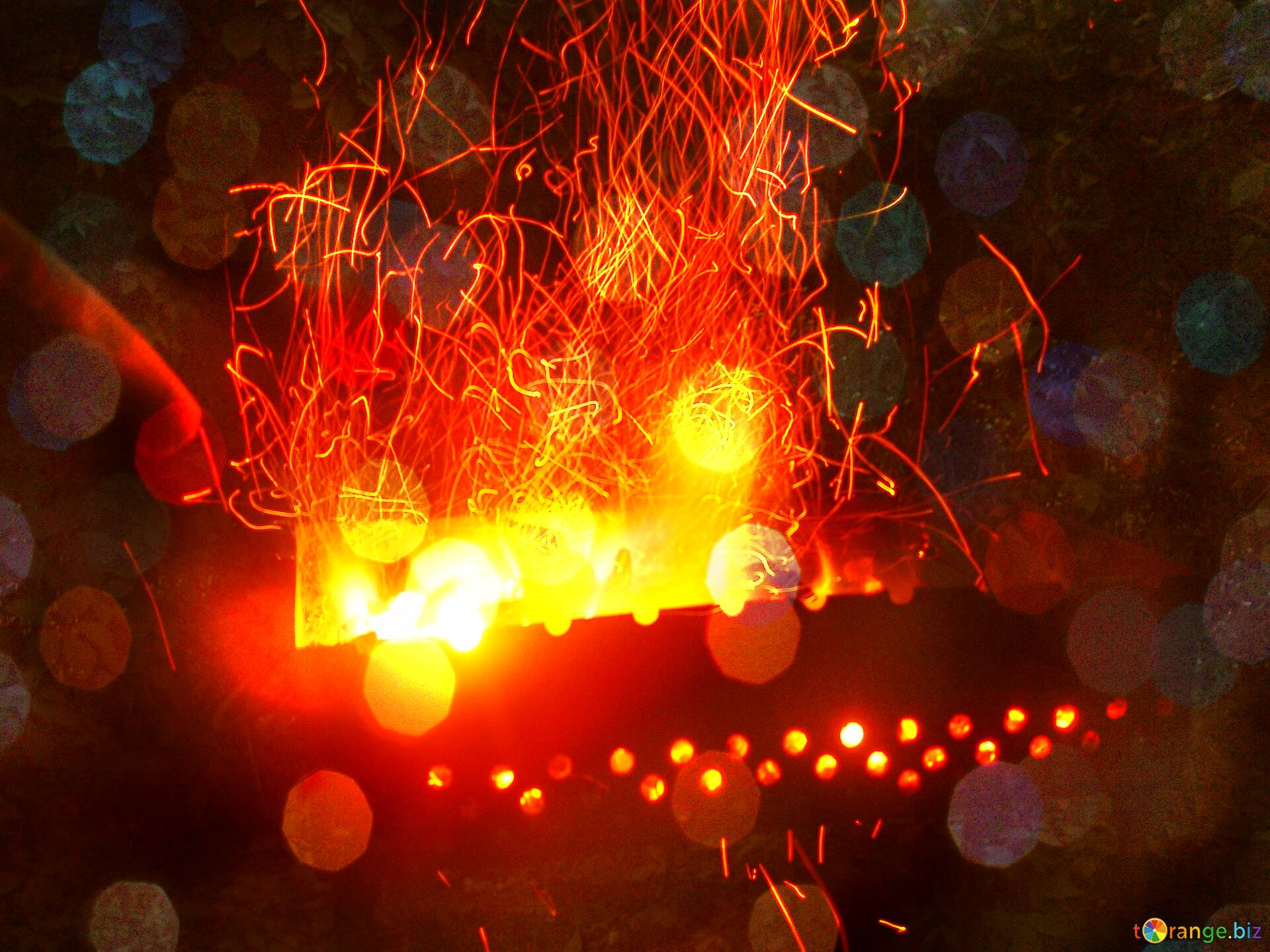 1920x1440 Christmas BBQ party background №267722