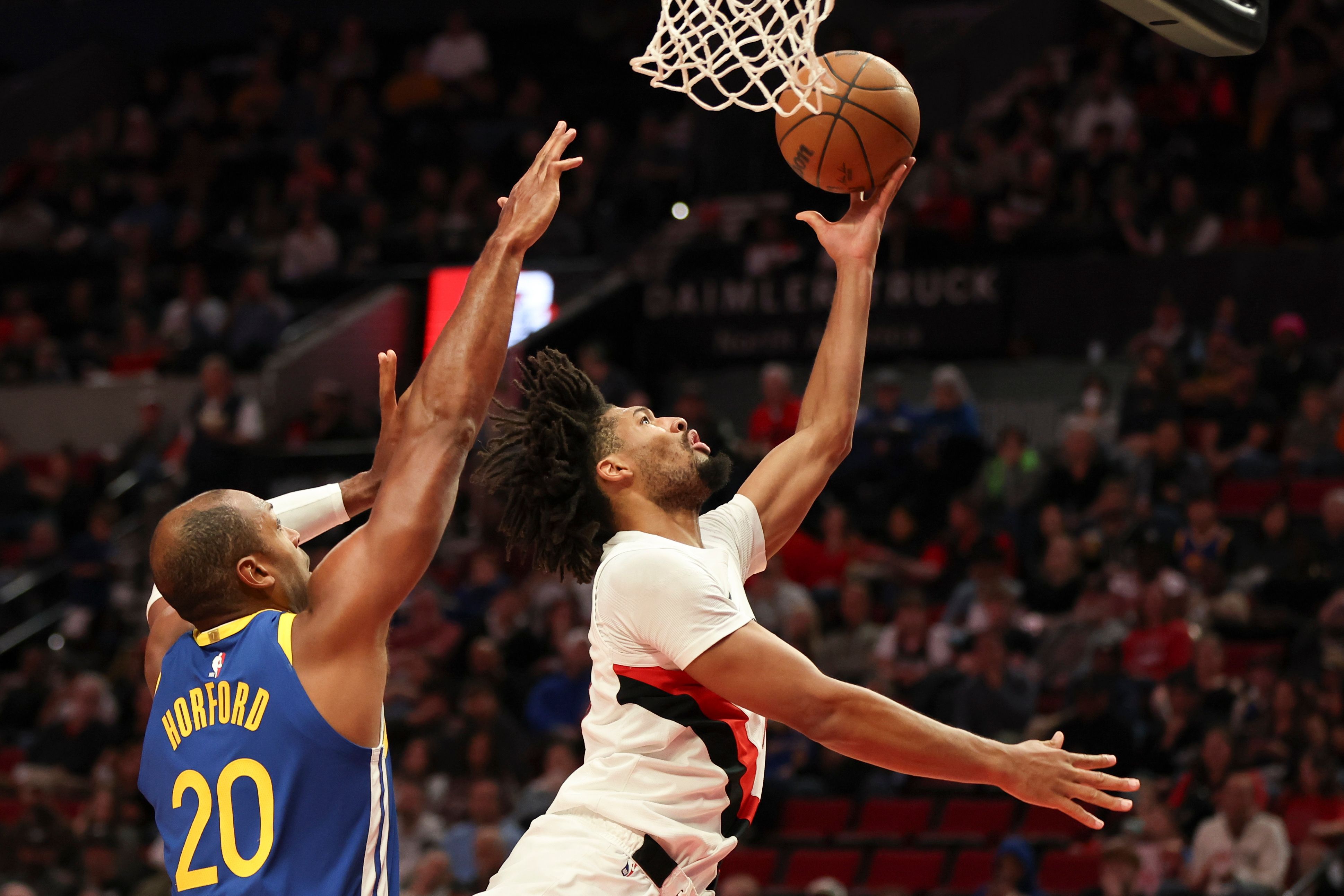 3877x2585 Trail Blazers' Shaedon Sharpe: From offensive highlight reel to. defensive asset?
