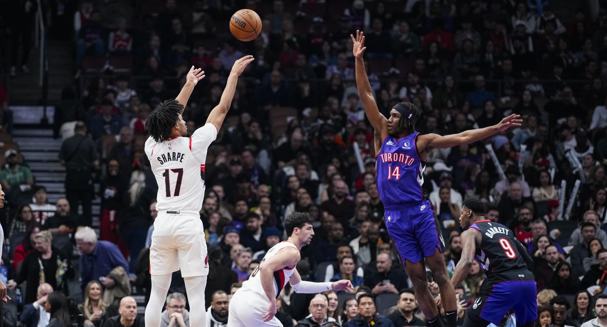 2560x1381 Just Keep Shooting”: Sharpe's Career Year Steadies Blazers Amid Injuries