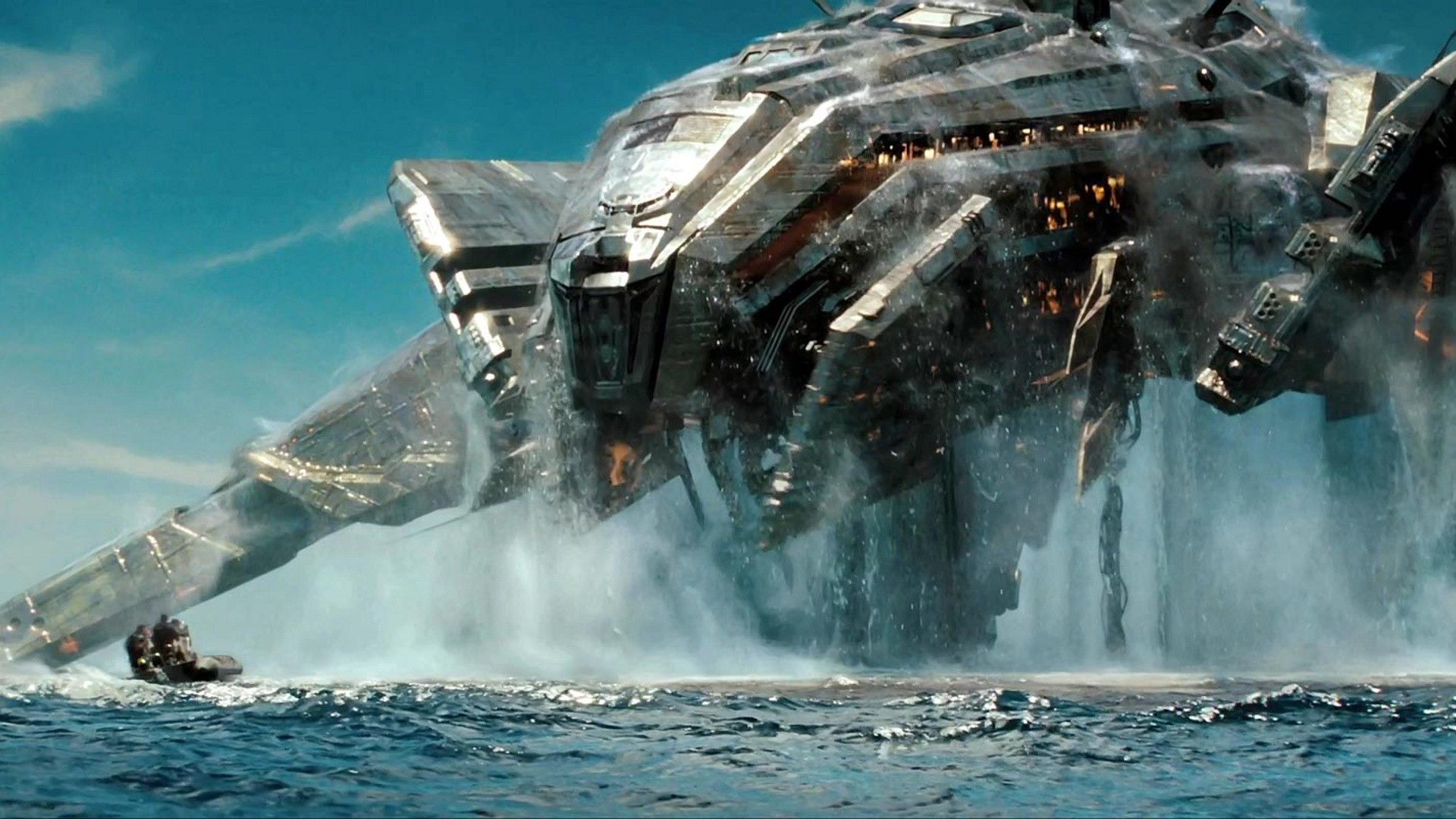 1920x1080 Epic Battleship HD Wallpaper from the Movie Adventurex1080