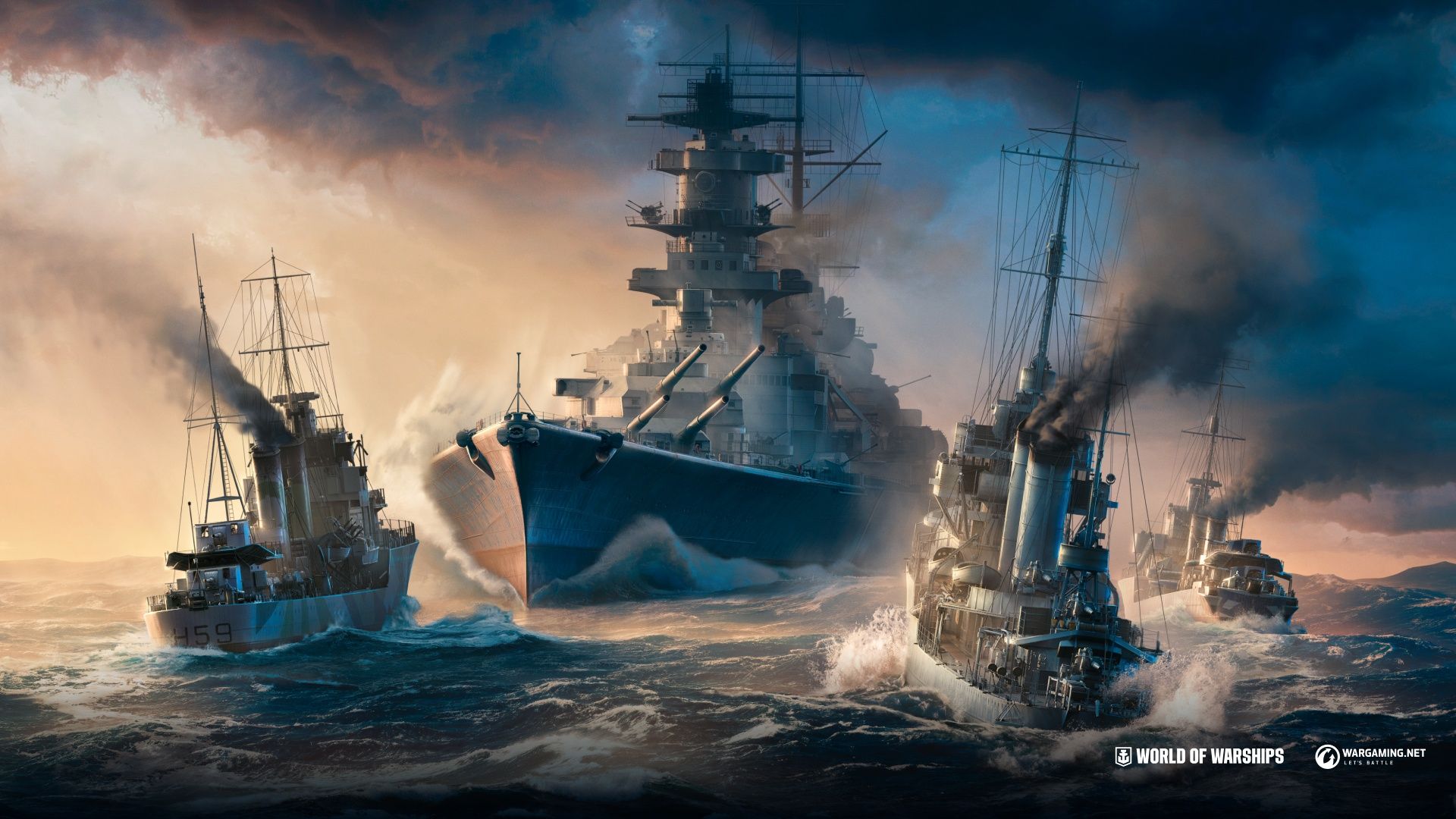 1920x1080 Wallpaper Collection Vol. 1. World of Warships