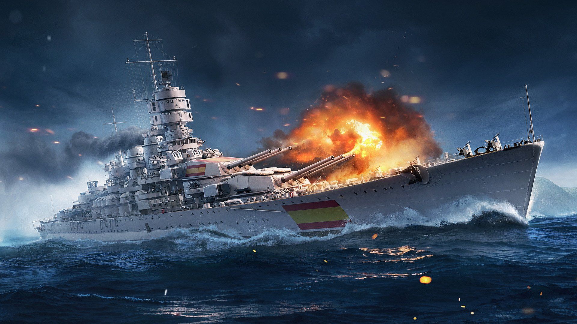 1920x1080 WoWS: Legends—Become a naval legend