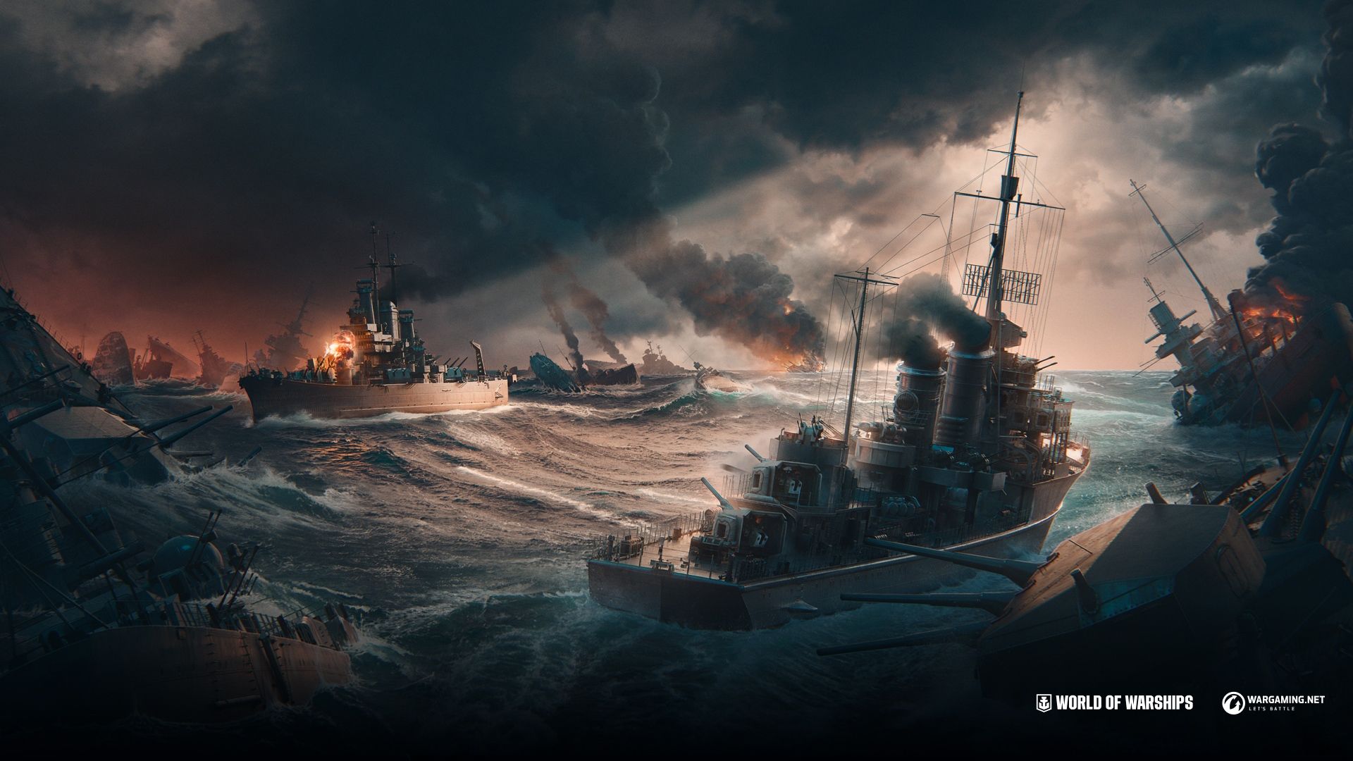 1920x1080 Wallpaper Collection Vol. 1. World of Warships