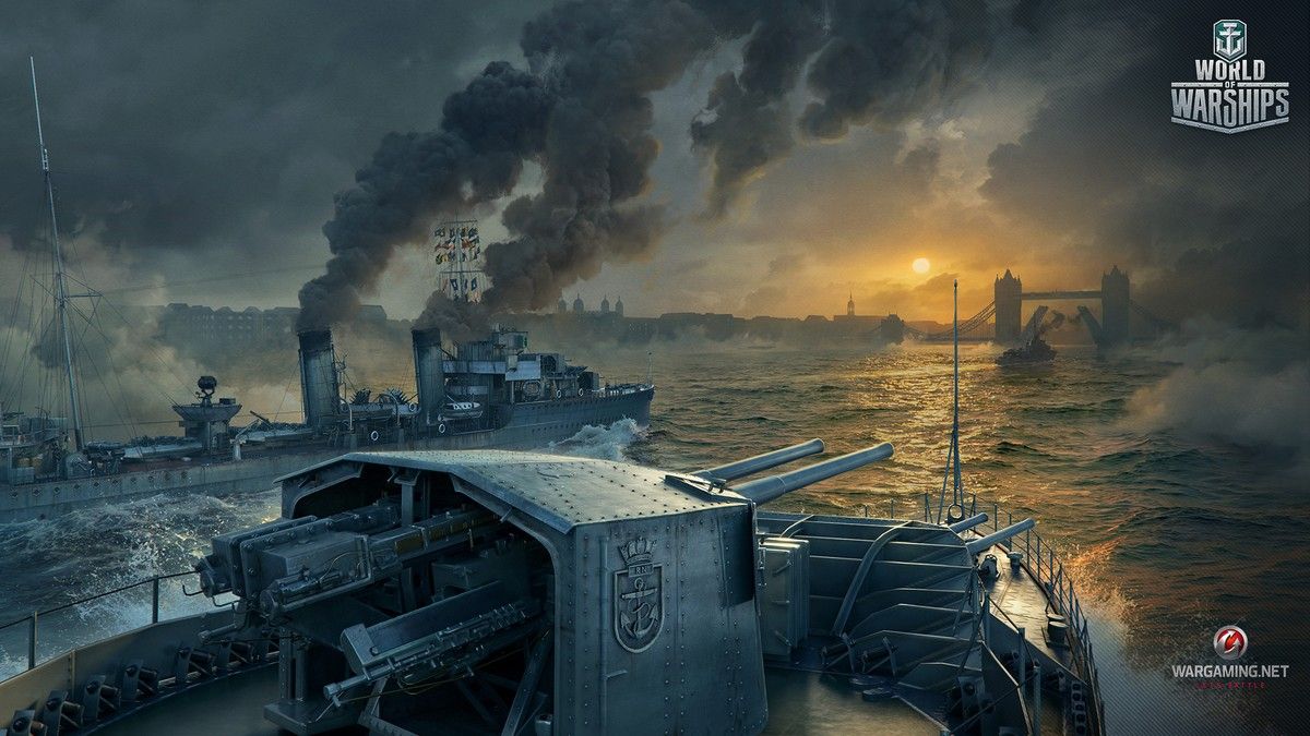 1200x675 New Year's Decorations: World of Warships Wallpaper. World of Warships