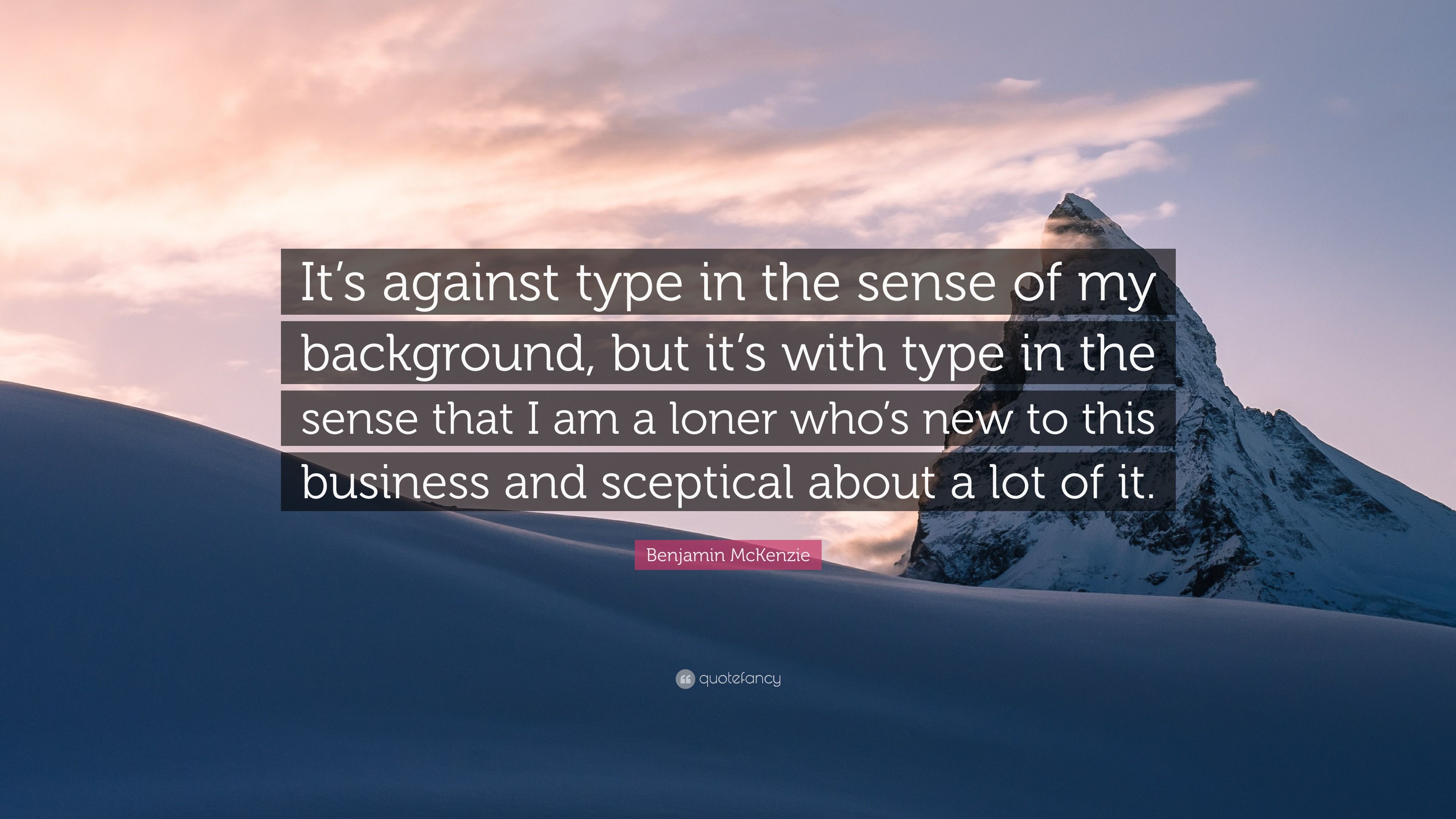 3840x2160 Benjamin McKenzie Quote: “It's against type in the sense of my background, but it's with type in the sense that I am a loner who's new to this.”