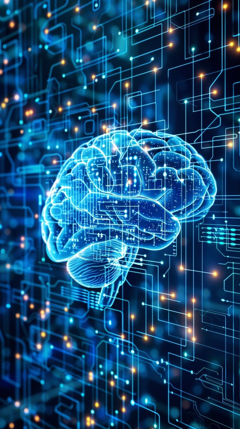 816x1456 Free Brain circuit board Image, Technology, Circuit