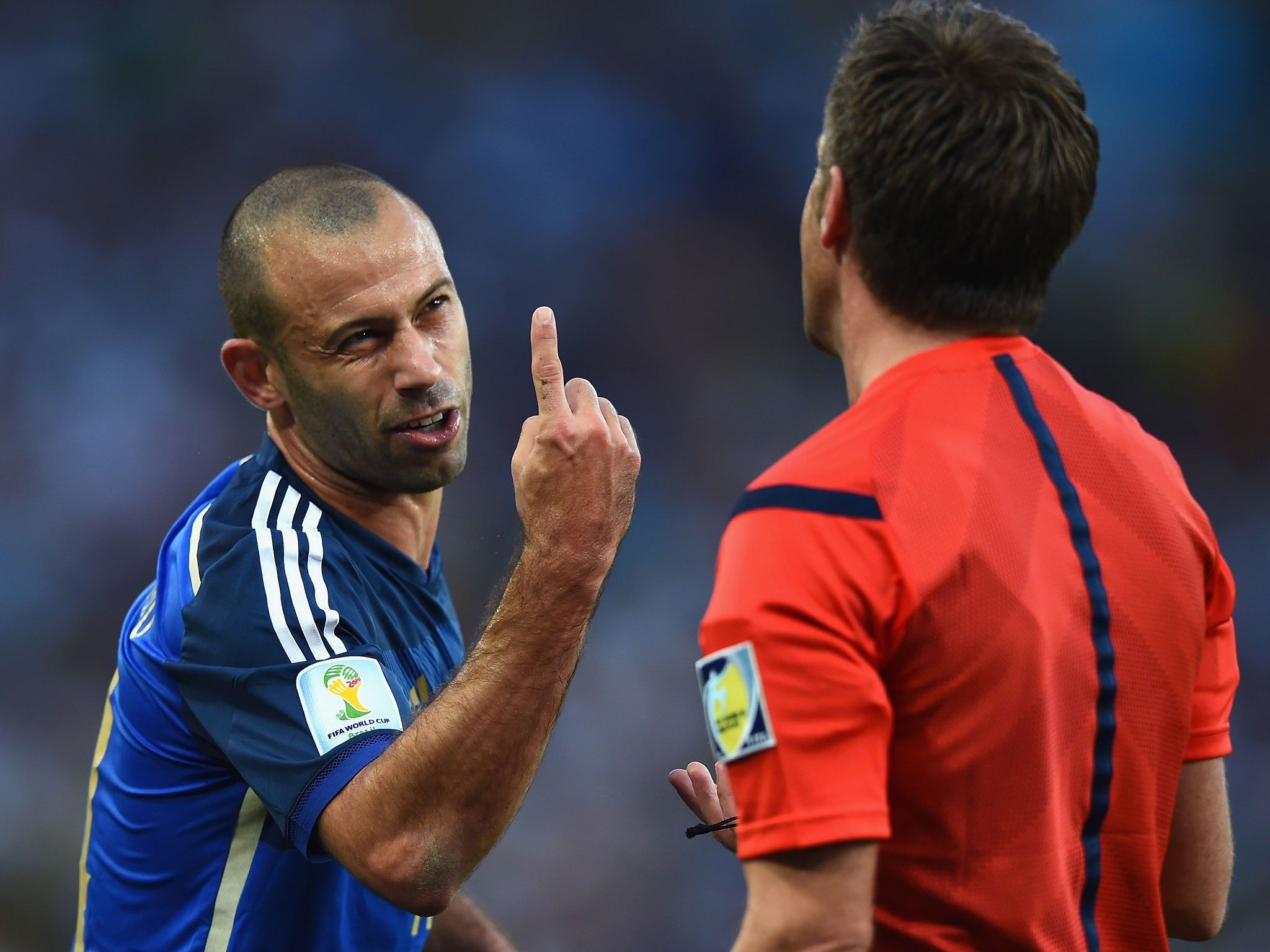 2048x1536 Germany vs Argentina World Cup 2014 final: Mascherano in 'immense pain'
