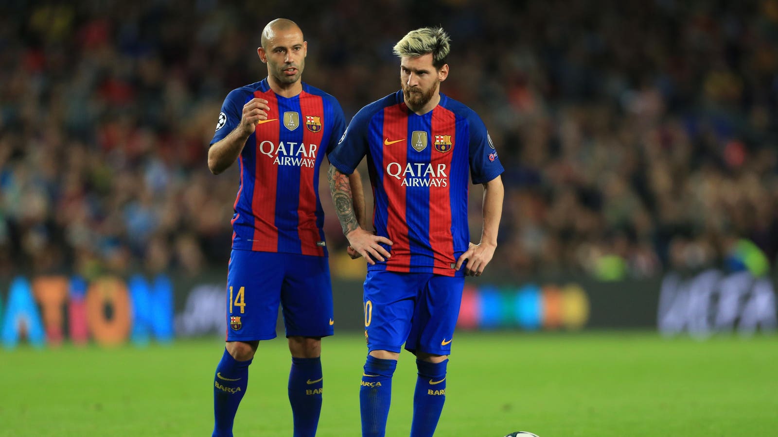 1600x900 Javier Mascherano: FC Barcelona Star Lionel Messi Is From 'Another Planet'