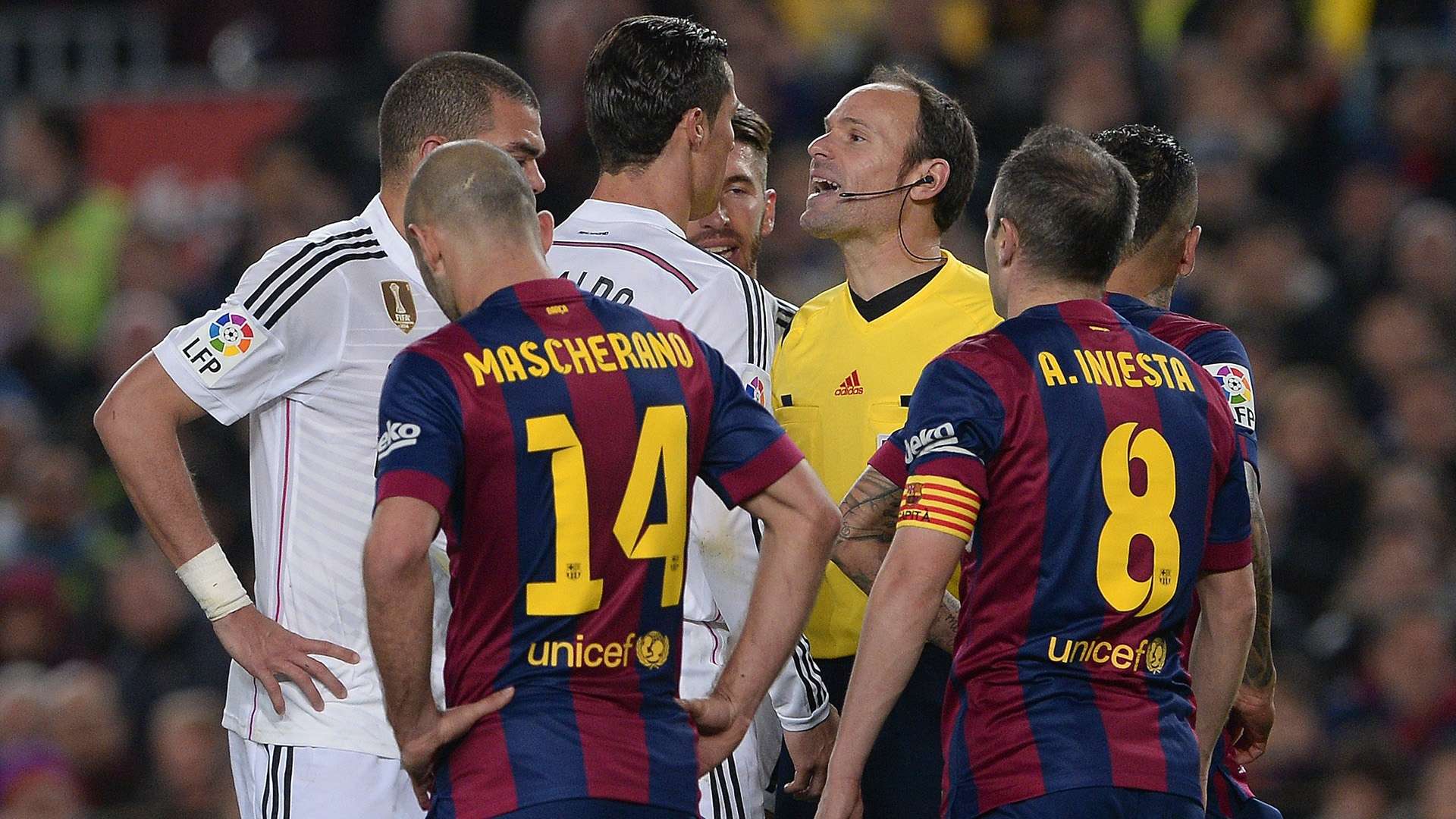 1920x1080 Javier Mascherano exclusive: Former Barcelona defender picks Blaugrana for Clasico glory and back Lamine Yamal for long term success at Camp Nou. Goal.com US