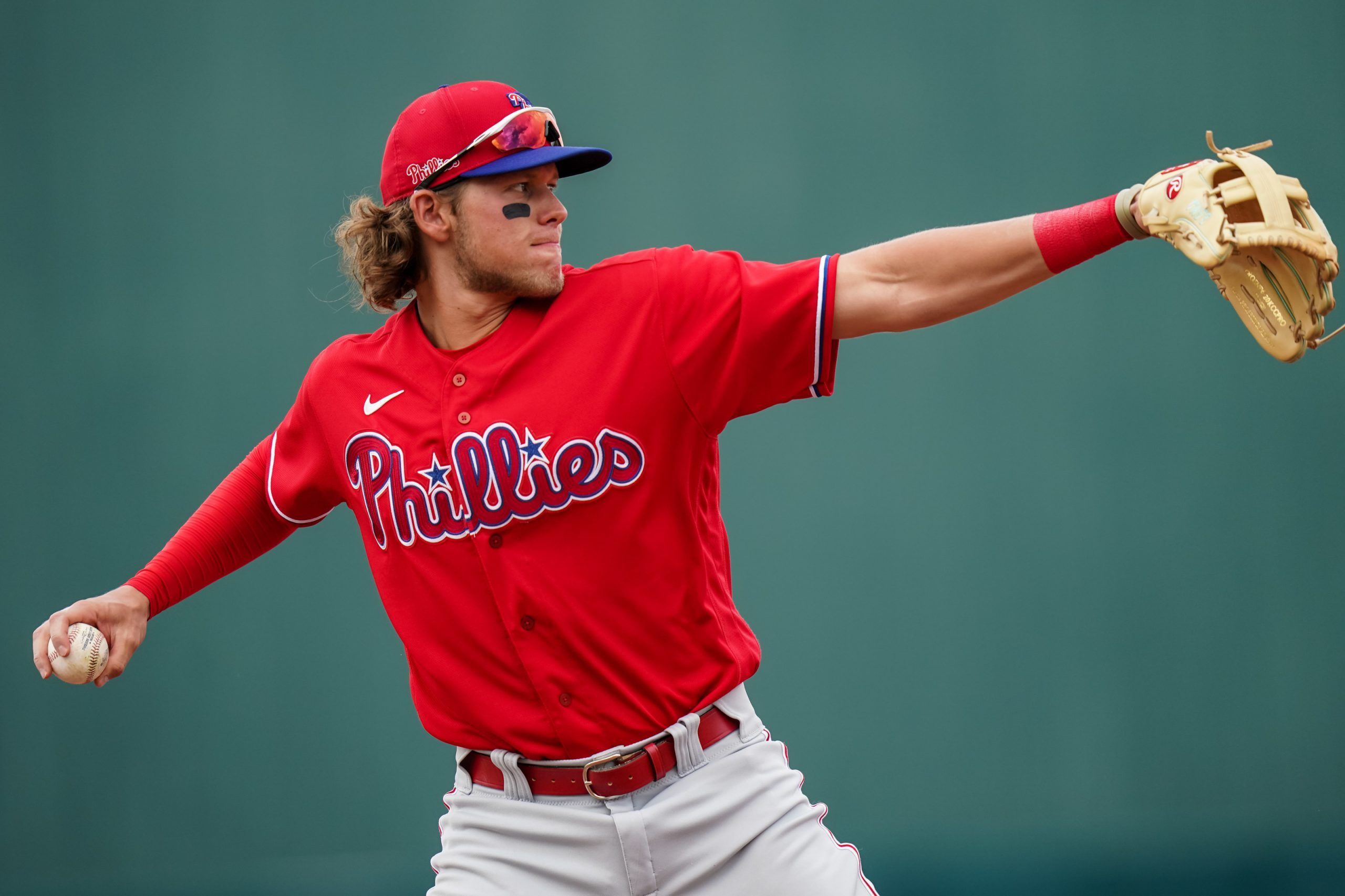 2560x1706 Philadelphia Phillies Alec Bohm Wallpaper
