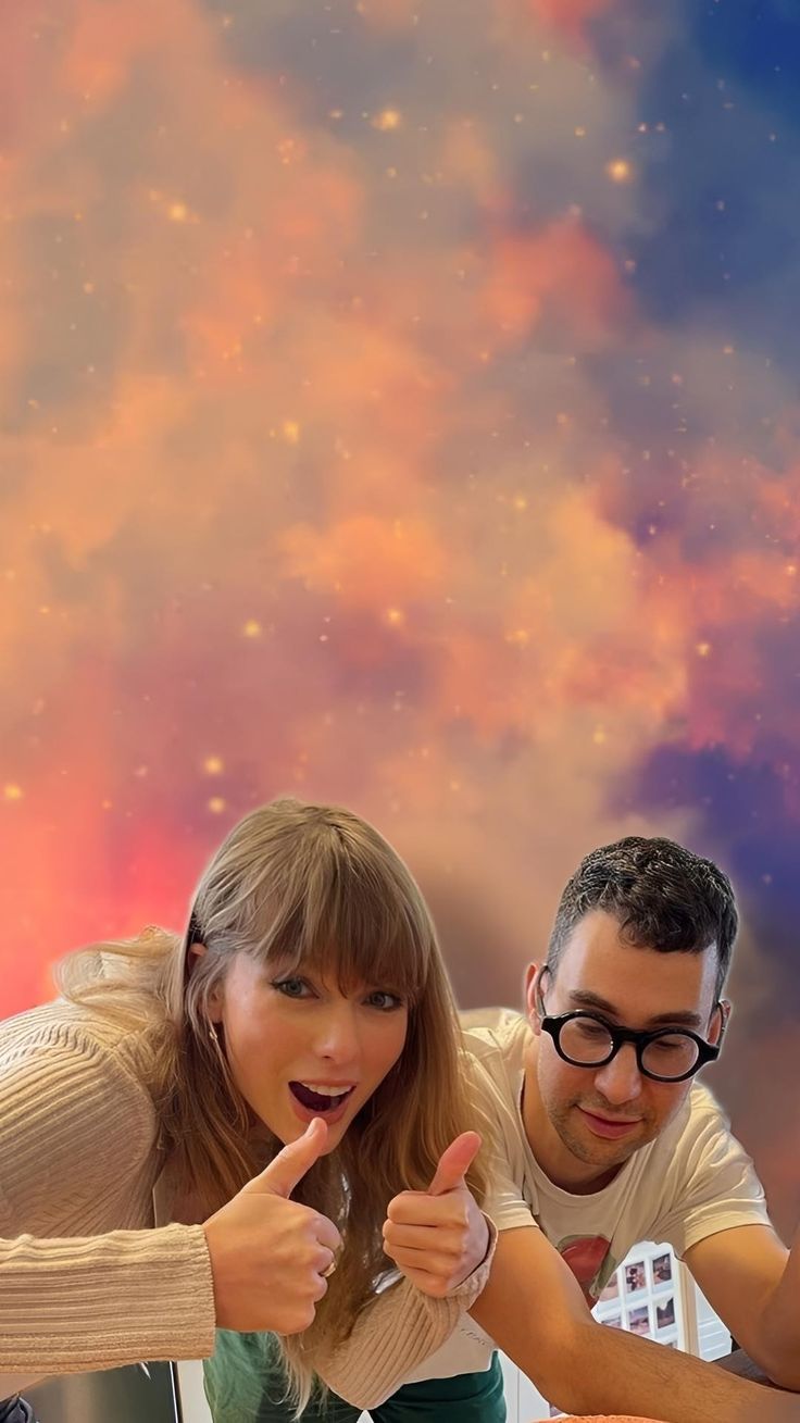 736x1309 Taylor Swift and Jack Antonoff Wallpaper