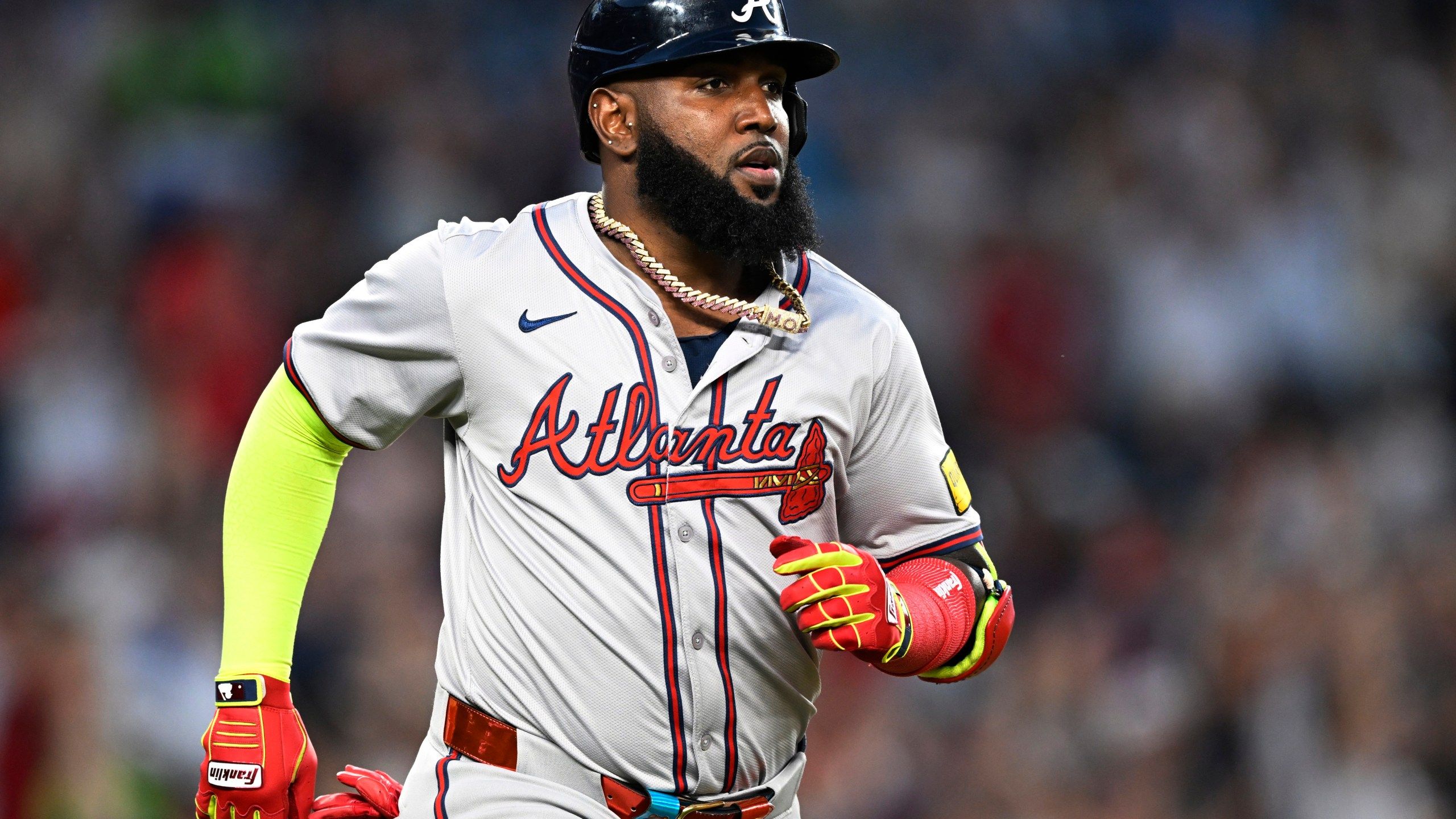 2560x1440 Marcell Ozuna's NL Leading 18th Home Run Helps Braves Rally Past Nationals, 5 2. DC News Now