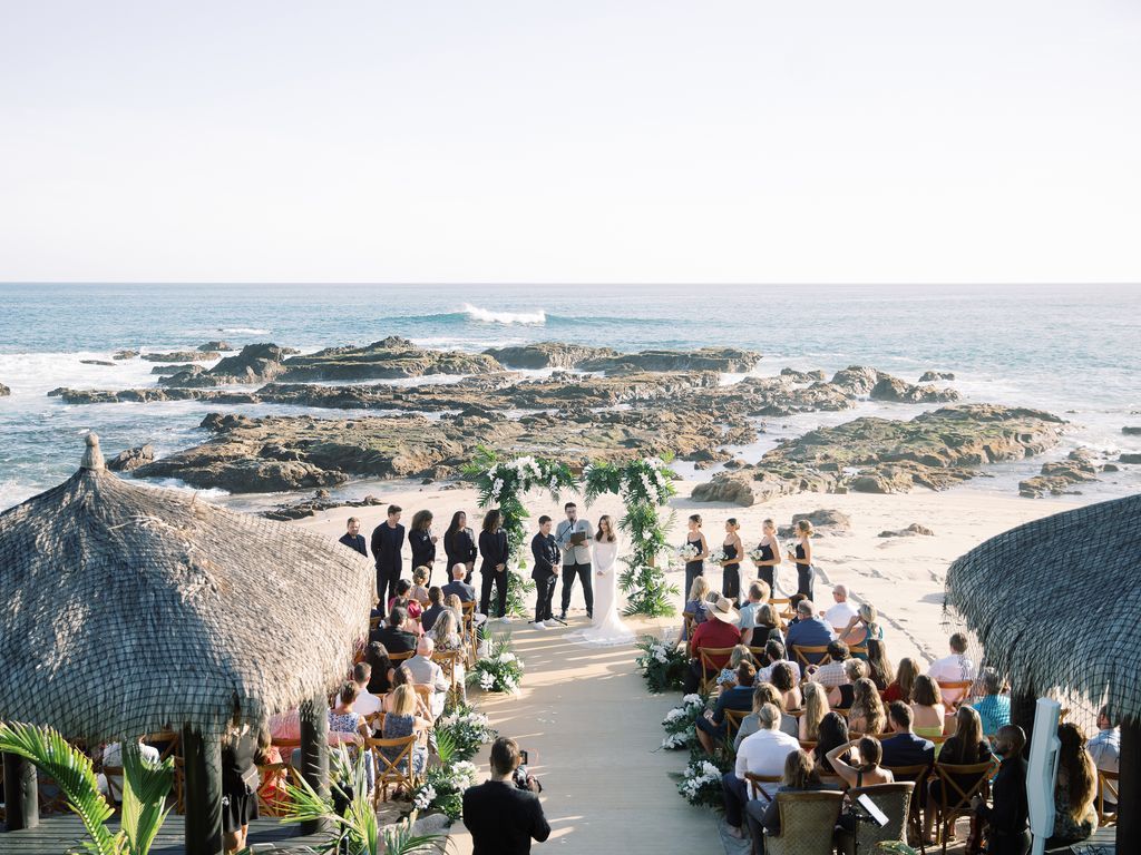1024x768 Chloe Bridges and Adam Devine's Romantic Oceanside Wedding in Cabo San Lucas