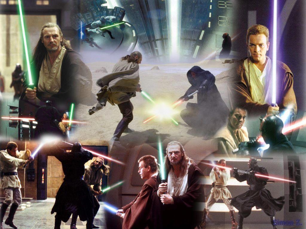 Preview wallpaper star wars episode i the phantom menace qui gon jinn