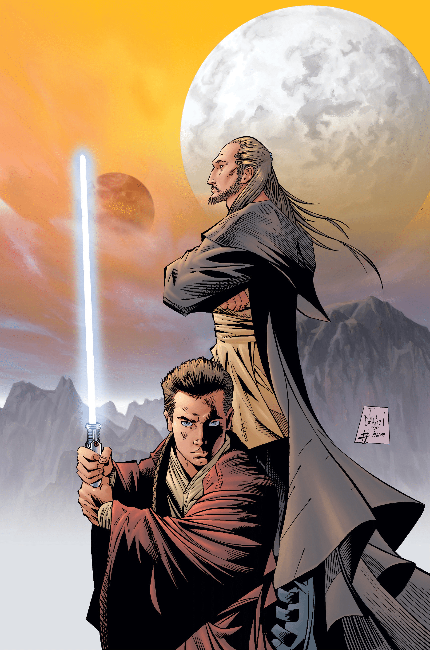 1828x2766 Image result for qui gon jinn fan art. Star wars books, Star wars