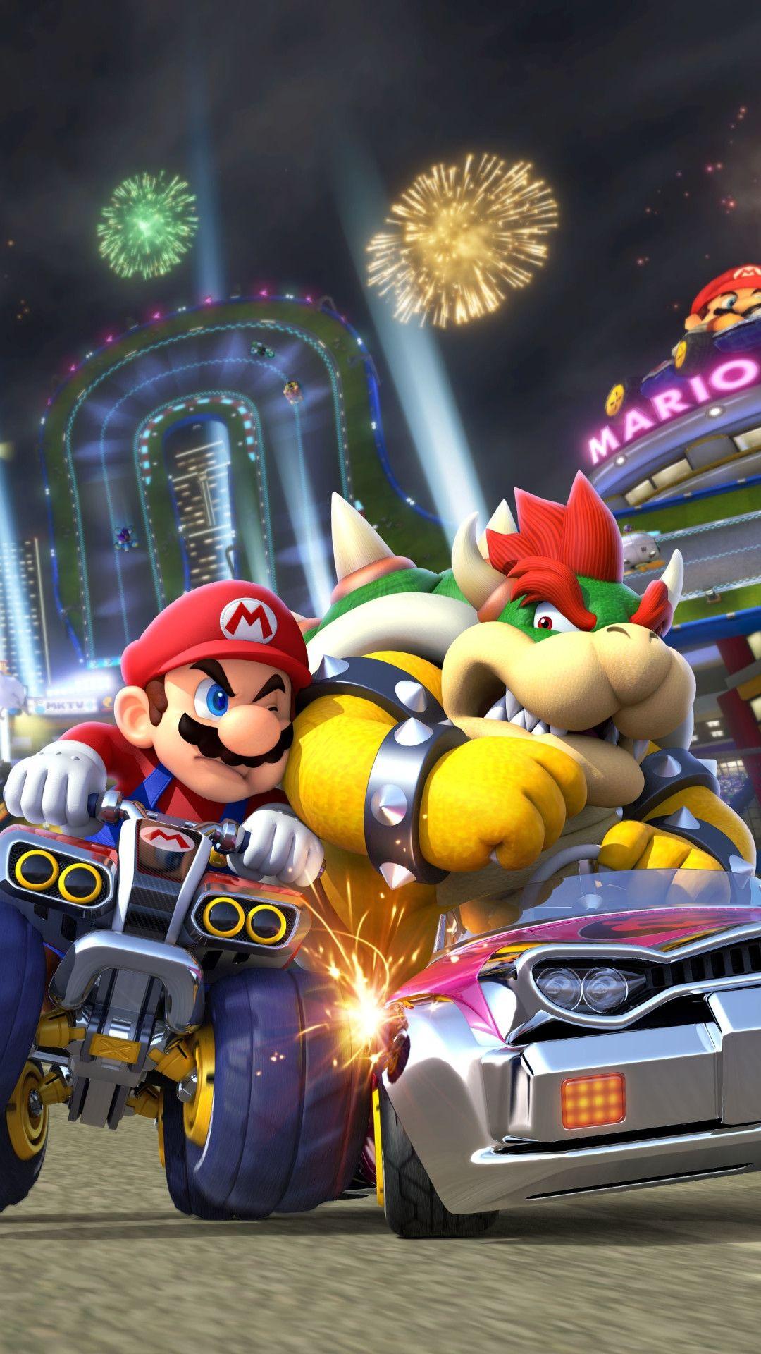 1080x1920 Free download Mario Kart 8 Wallpaper HD - [1080x1920]