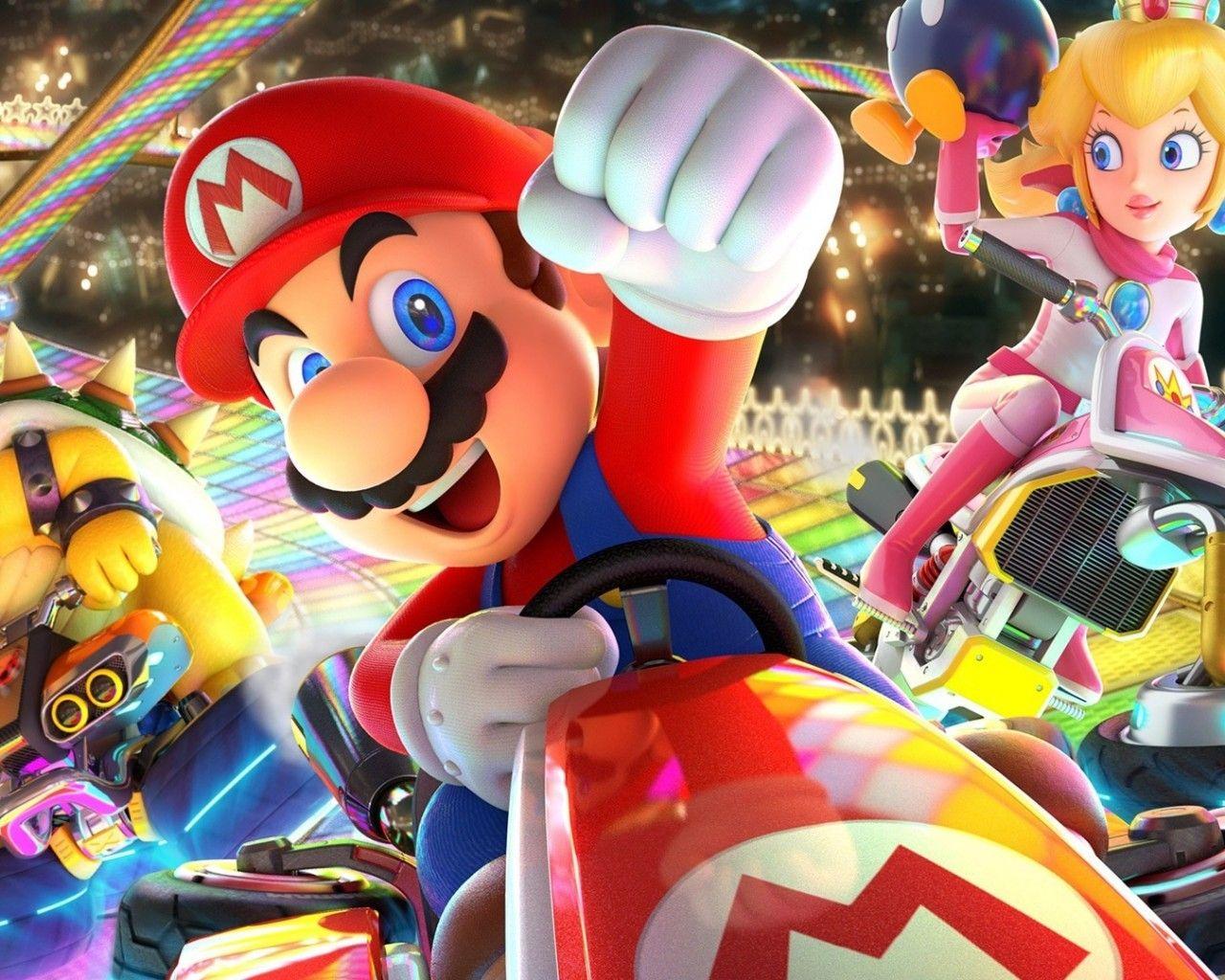 1280x1024 Download 1280x1024 Mario Kart 8 Deluxe Wallpaper