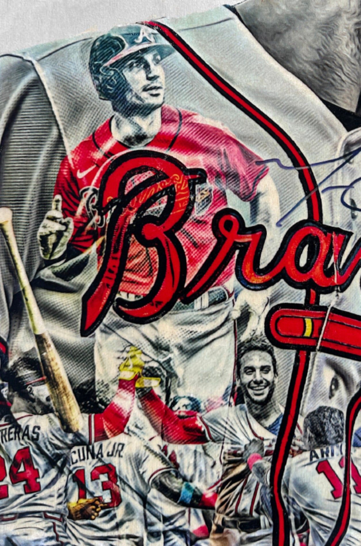 1255x1894 Oly (Matt Olson) Atlanta Braves Licensed MLB Print