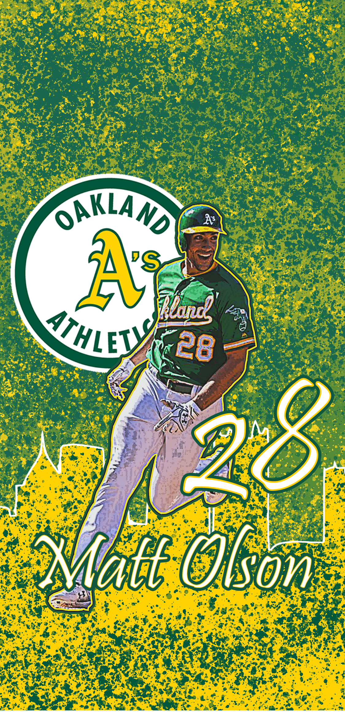 1125x2318 Matt Olson Wallpaper