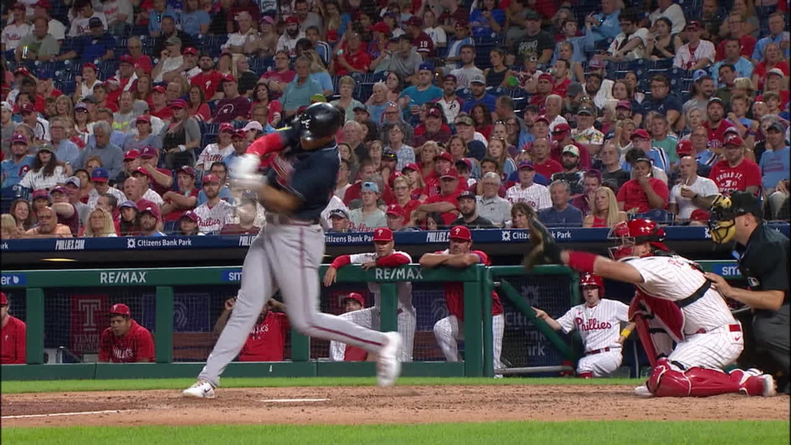 2560x1440 WATCH: Braves' Matt Olson becomes first player to 50 home runs in 2023