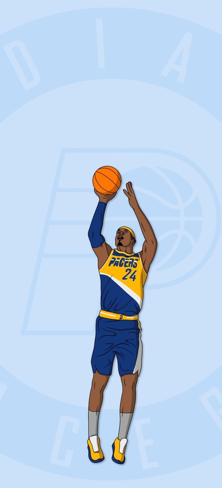736x1614 Buddy Hield Pacers Basketball