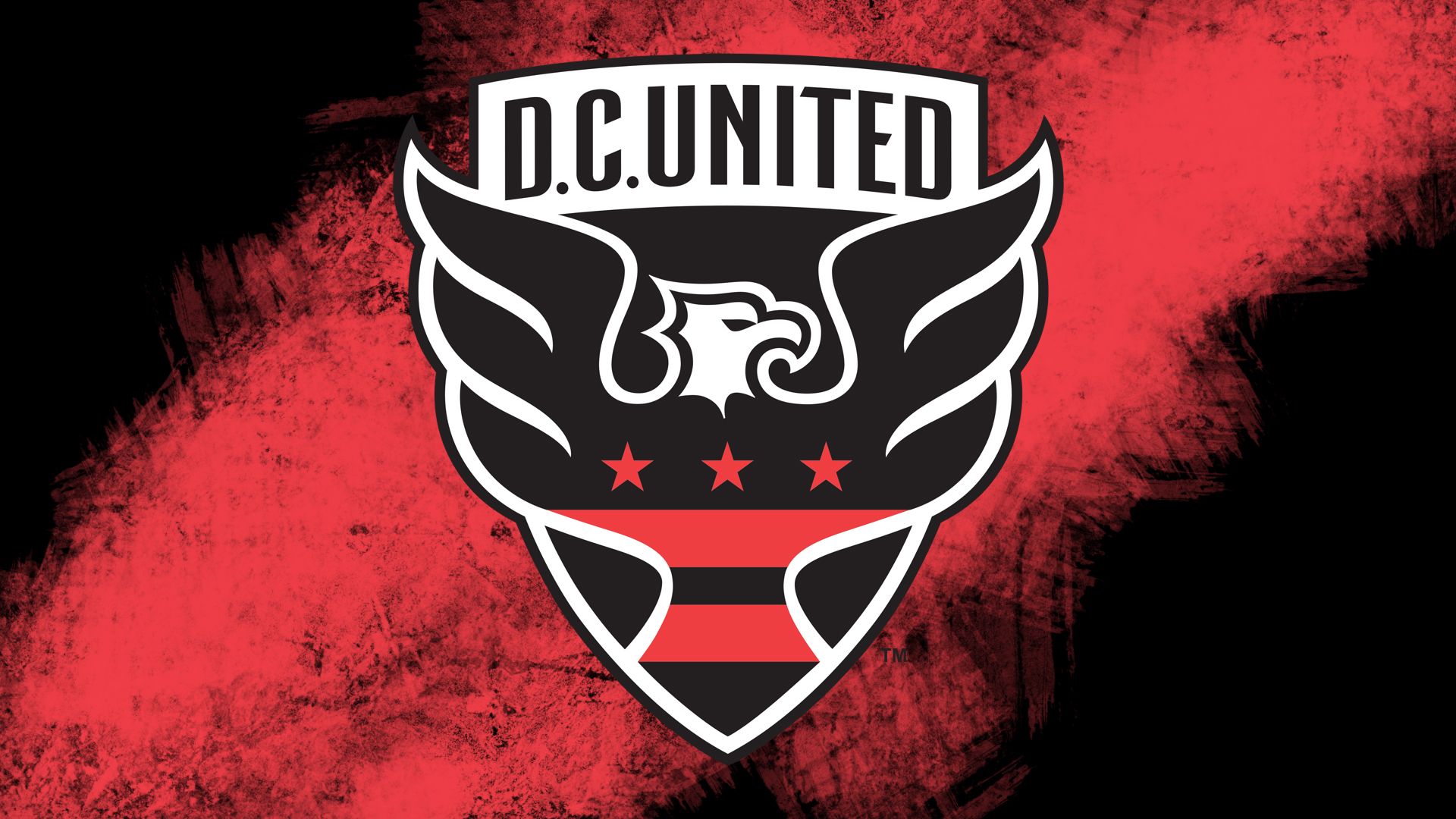 1920x1080 MLS Logo Soccer Red Black Background HD D.C. United Wallpaper