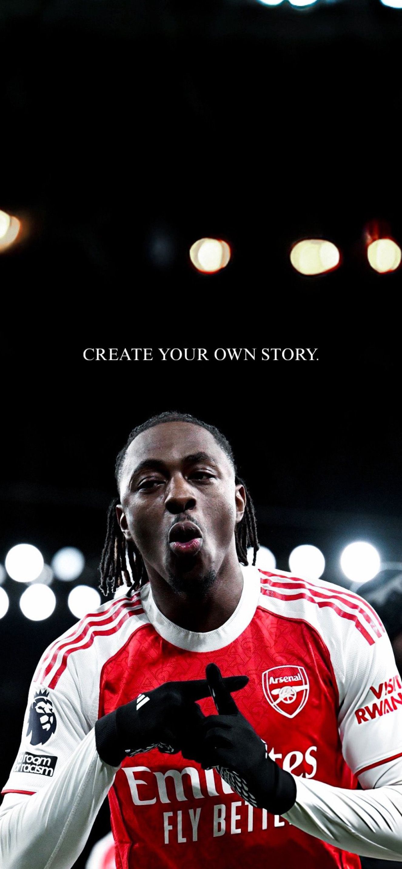 1326x2868 Eberechi Eze Create Your Own Story Arsenal Wallpaper iPhone
