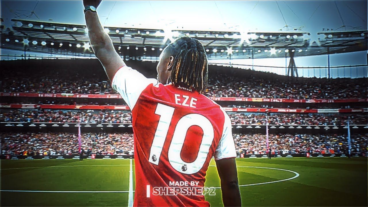 1280x720 Arsenal Unveil Eberechi Eze. Official Reveal (4K High Quality for Edits)
