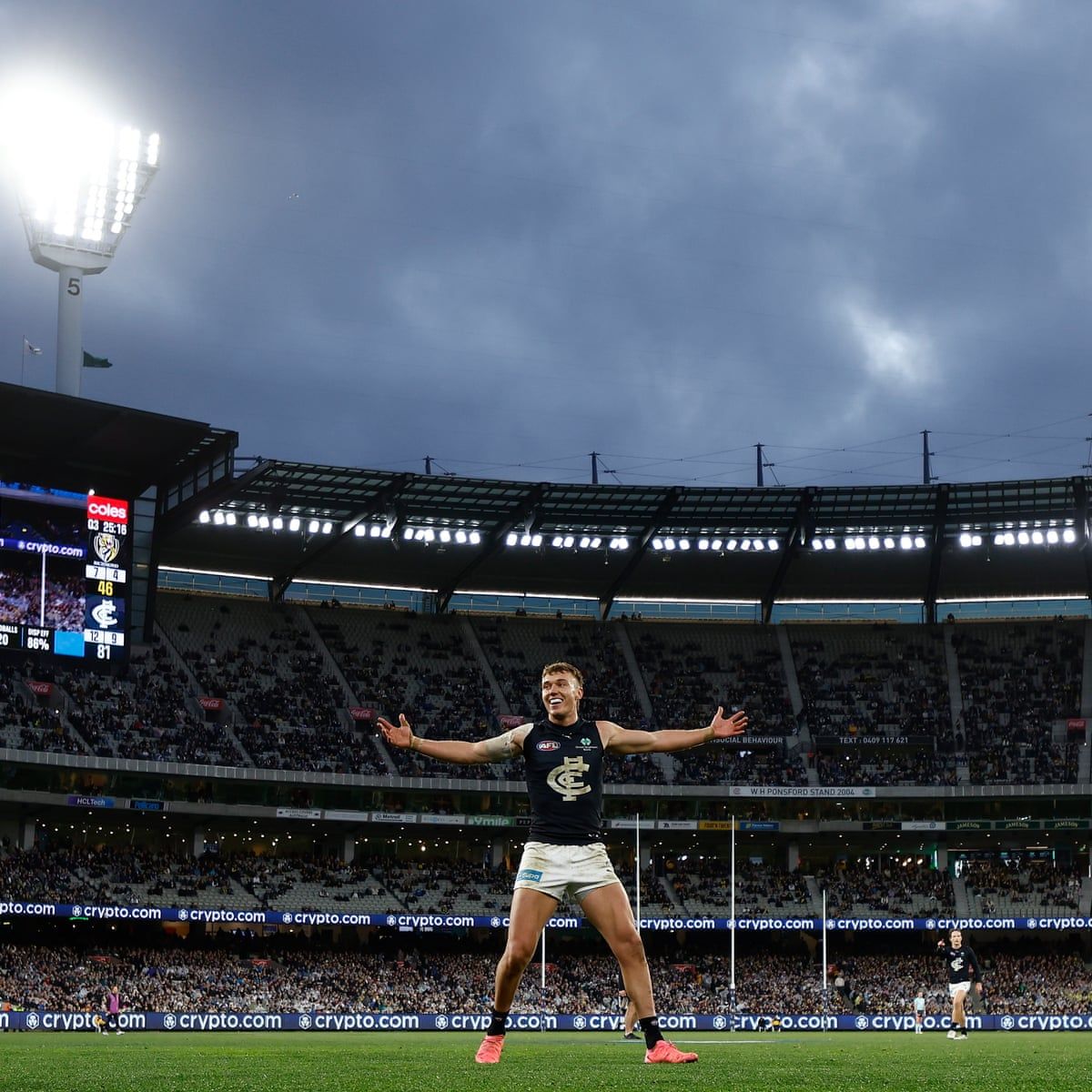 1200x1200 From the Pocket: Patrick Cripps reaches milestone after having to scrap the whole way
