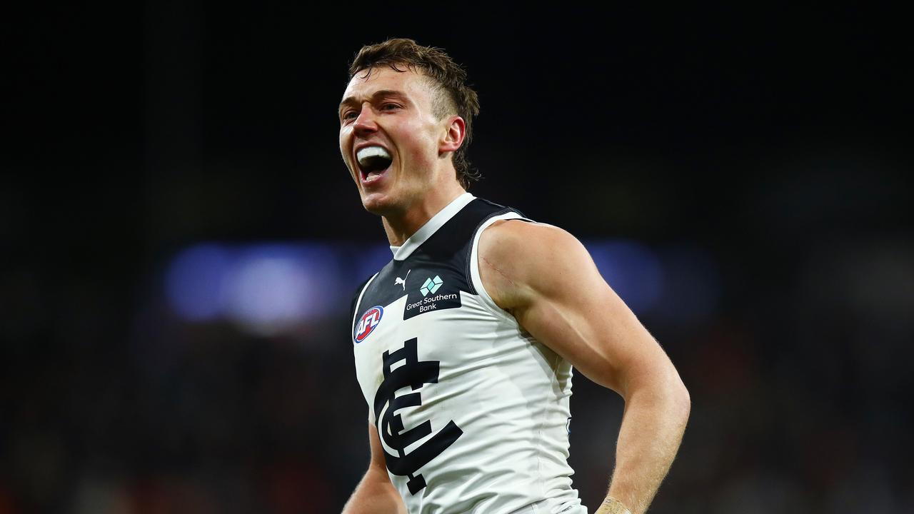 1280x720 AFL 2024 Carlton news: Patrick Cripps' training secrets behind career personal bests
